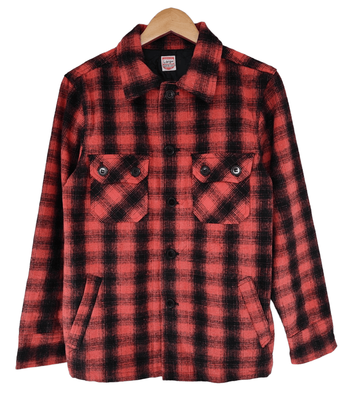 image of Japanese Flannel Jacket, Men's (Size Medium)