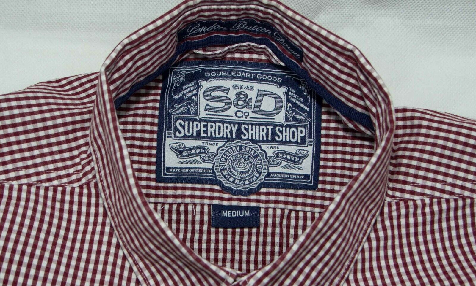 Superdry SUPERDRY SHIRT LONG SLEEVE COTTON SIZE M Size US M / EU 48-50 / 2 - 4 Thumbnail