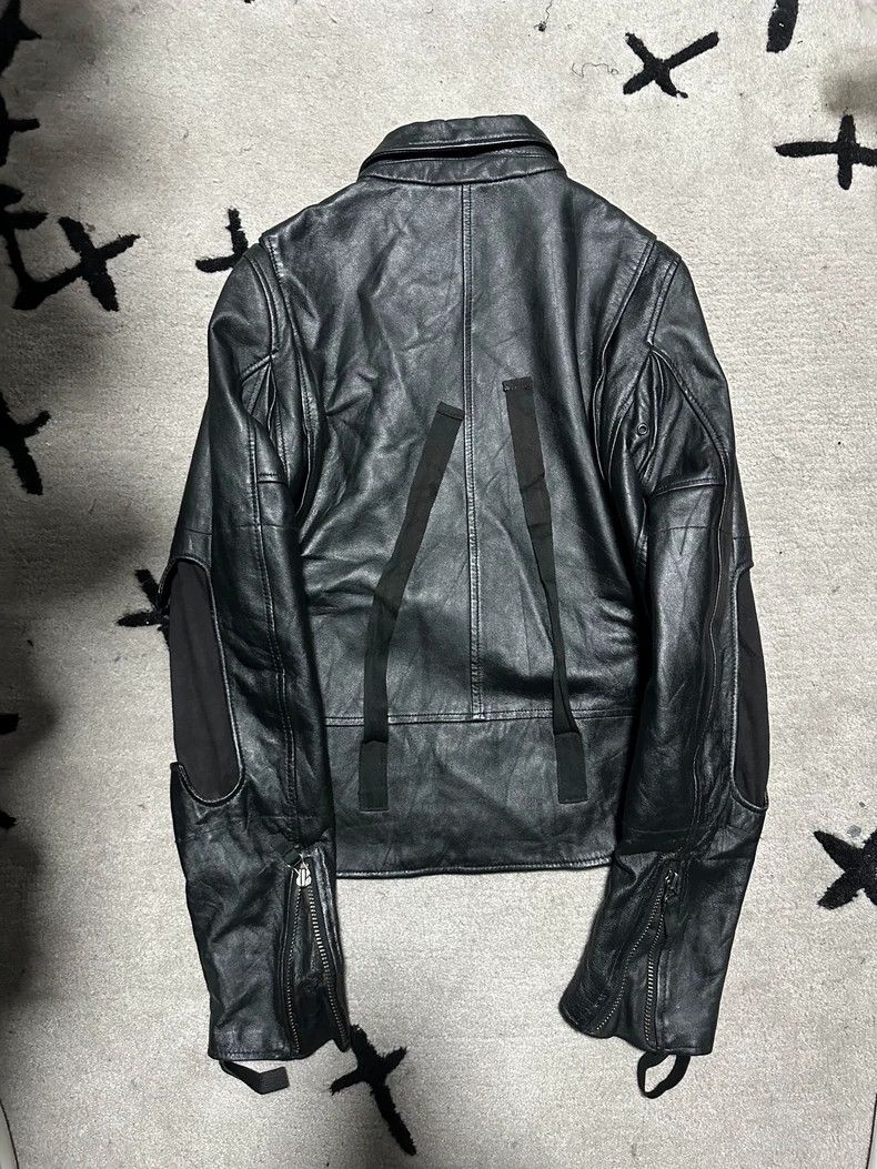 Helmut Lang HELMUT LANG size48 Classic motorcycle jacket Size US M / EU 48-50 / 2 - 4 Thumbnail