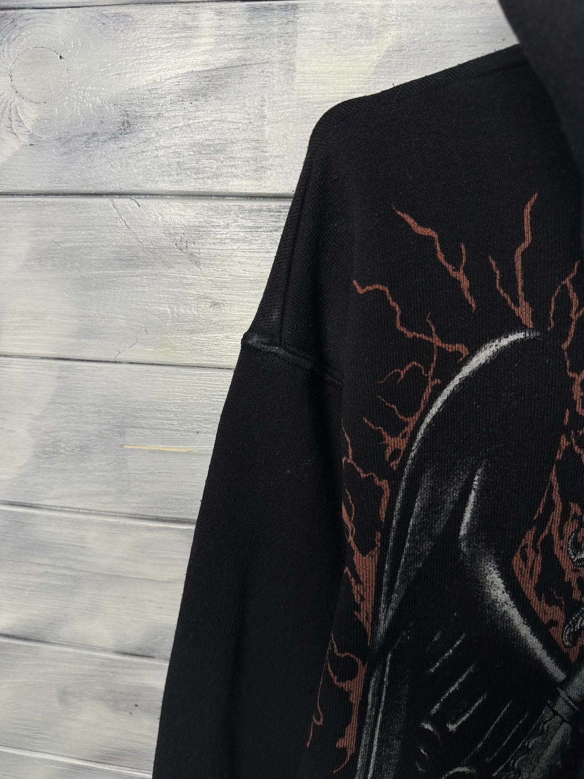 Band Tees Rare Vintage Zip Hoodie Slayer Two Big Logo Eagle Anarchy Size US L / EU 52-54 / 3 - 10 Thumbnail