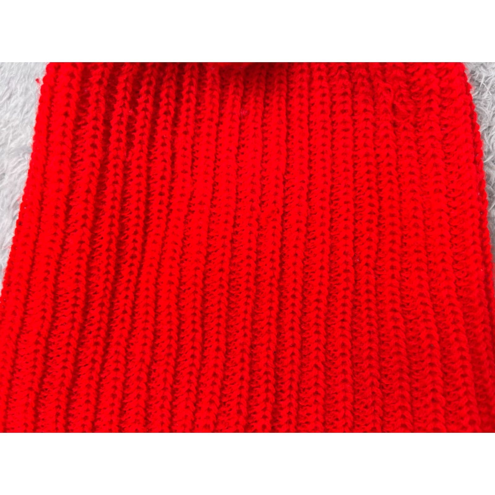 Doublet Beanie Adult One Size Red Acrylic Knit Beanie Outdoors Ski Winter Men Women Unbranded Adjustable Lightweight Hat Size ONE SIZE - 2 Thumbnail