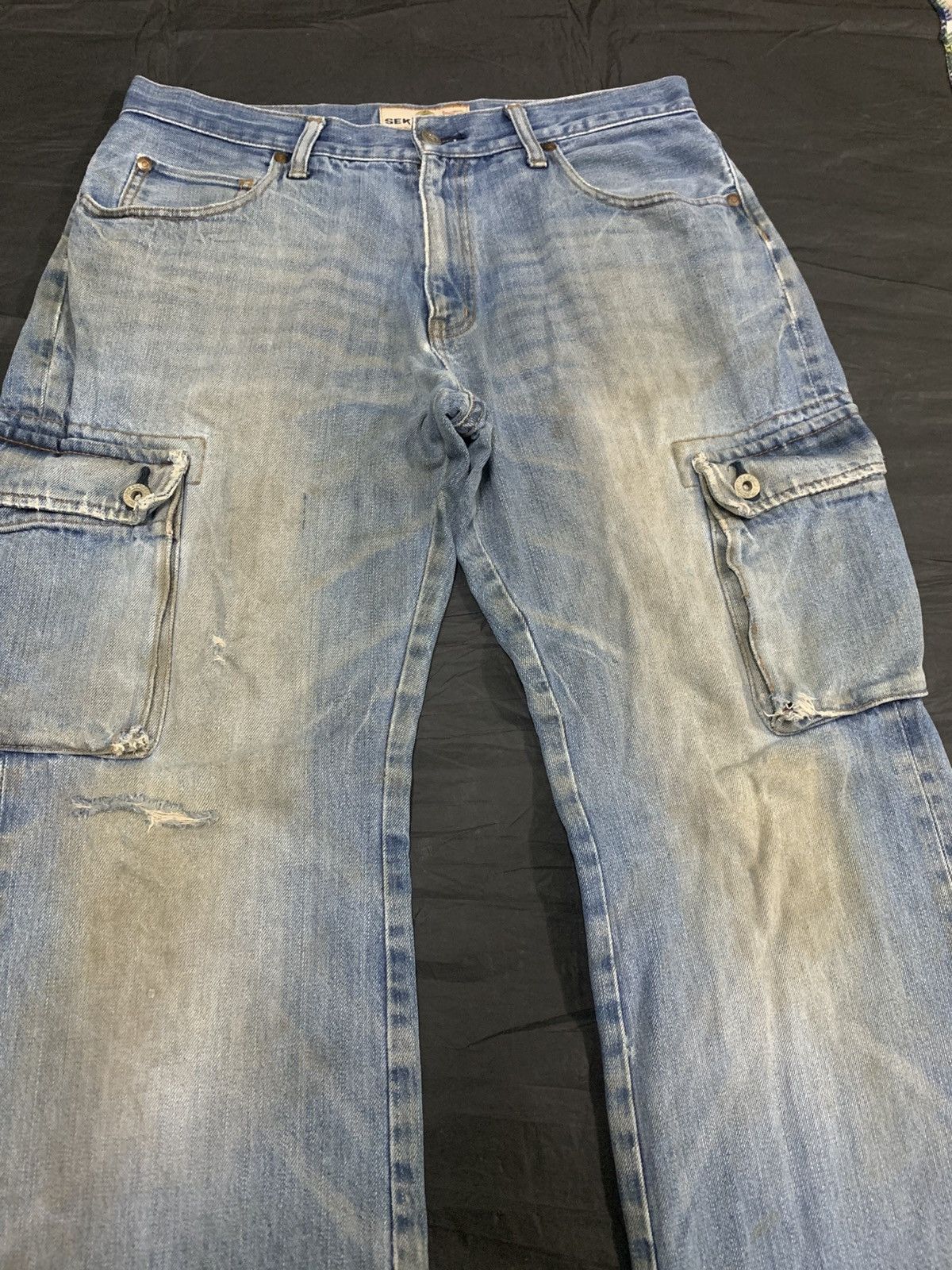 Japanese Brand × KOJIMA GENES sakai fuji in kojima cargo jeans militry inspire Size US 33 - 2 Thumbnail