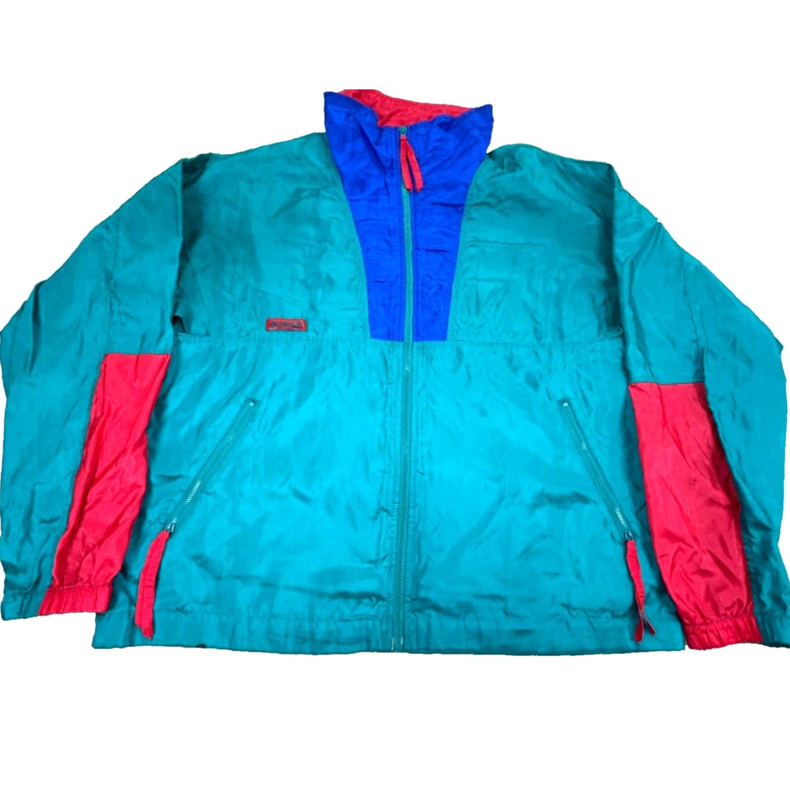 Vintage Vintage Columbia Jacket Men Medium Blue Green Windbreaker Teal 90s Packable Columbia Windbreaker Jacket Mens Medium Green Plaid 90s Outdoor Size US M / EU 48-50 / 2 - 2 Thumbnail