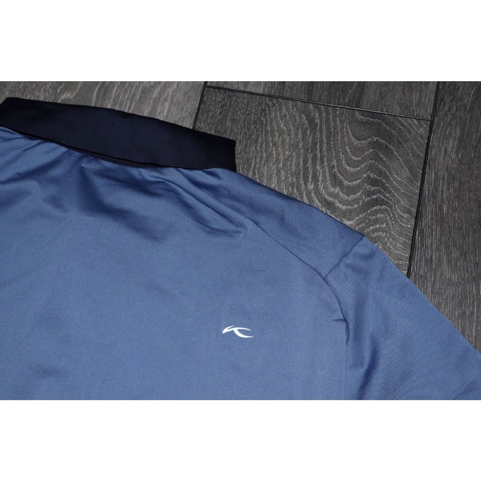 KJUS KJUS Polo Shirt Short Sleeve Golf SPANDEX Size L Blue Mens Size US L / EU 52-54 / 3 - 8 Thumbnail