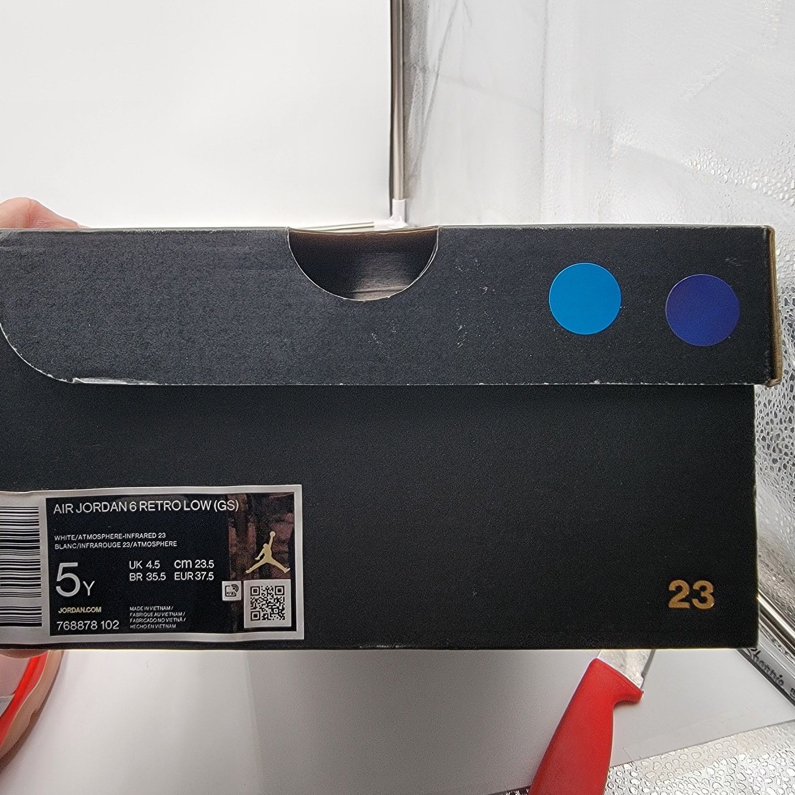 Jordan Brand Air Jordan 6 Retro Low GS 'Atmosphere' Sz 5Y 768878-102 Size US 6.5 / IT 36.5 - 9 Thumbnail