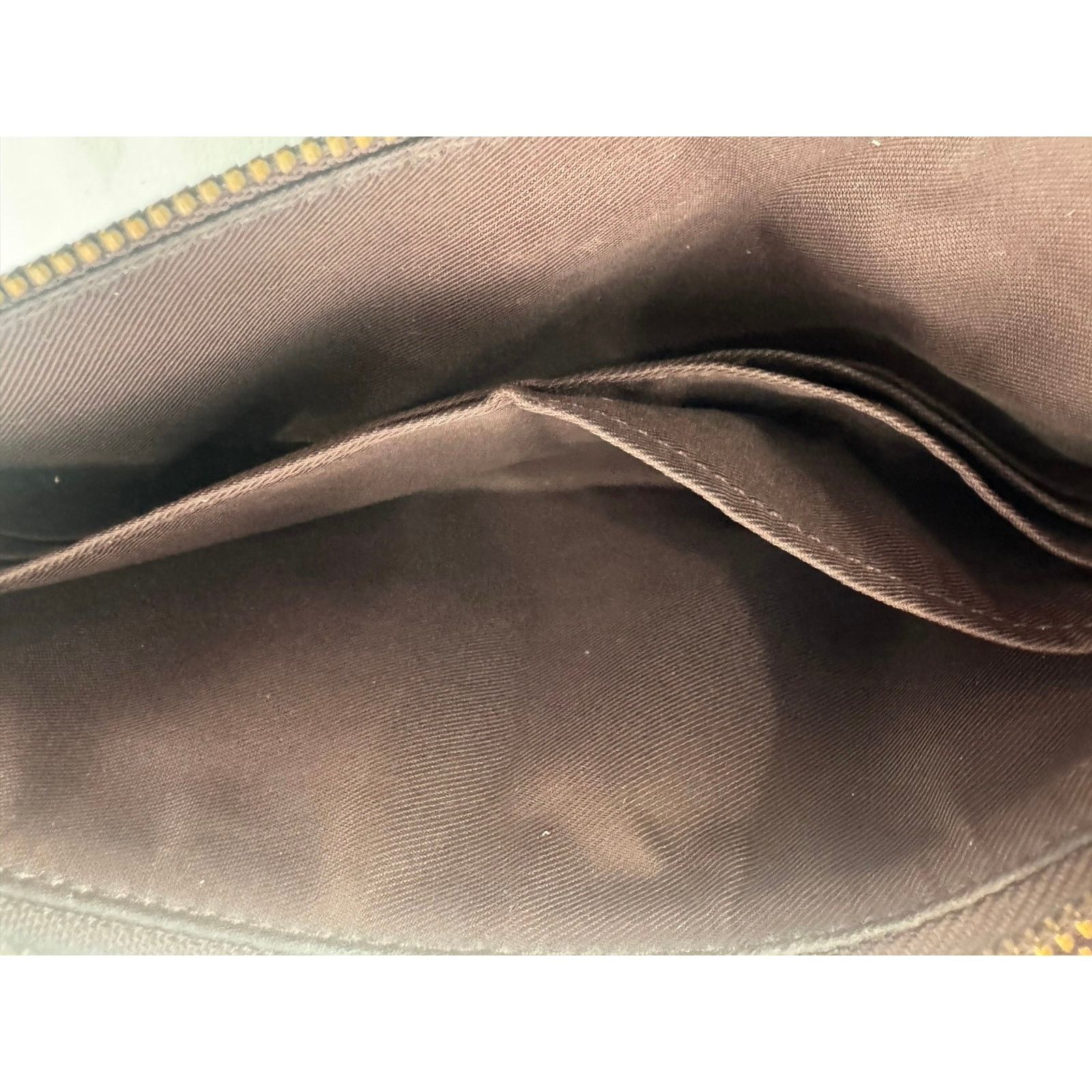 Coach Coach Brown Pebble Leather Double Zip Wristlet F77734 Size ONE SIZE - 6 Thumbnail