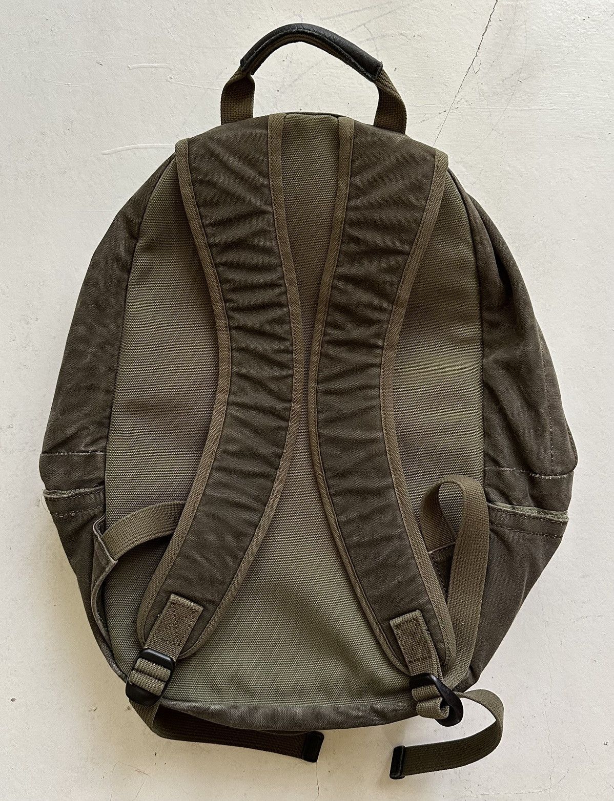 Porter Porter Vintage Stone Washed Canvass Backpack Size ONE SIZE - 11 Thumbnail