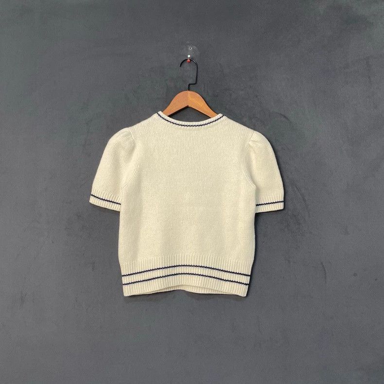 Dior Dior Beige five-pointed star knitted short sleeves Size XS / US 0-2 / IT 36-38 - 2 Thumbnail
