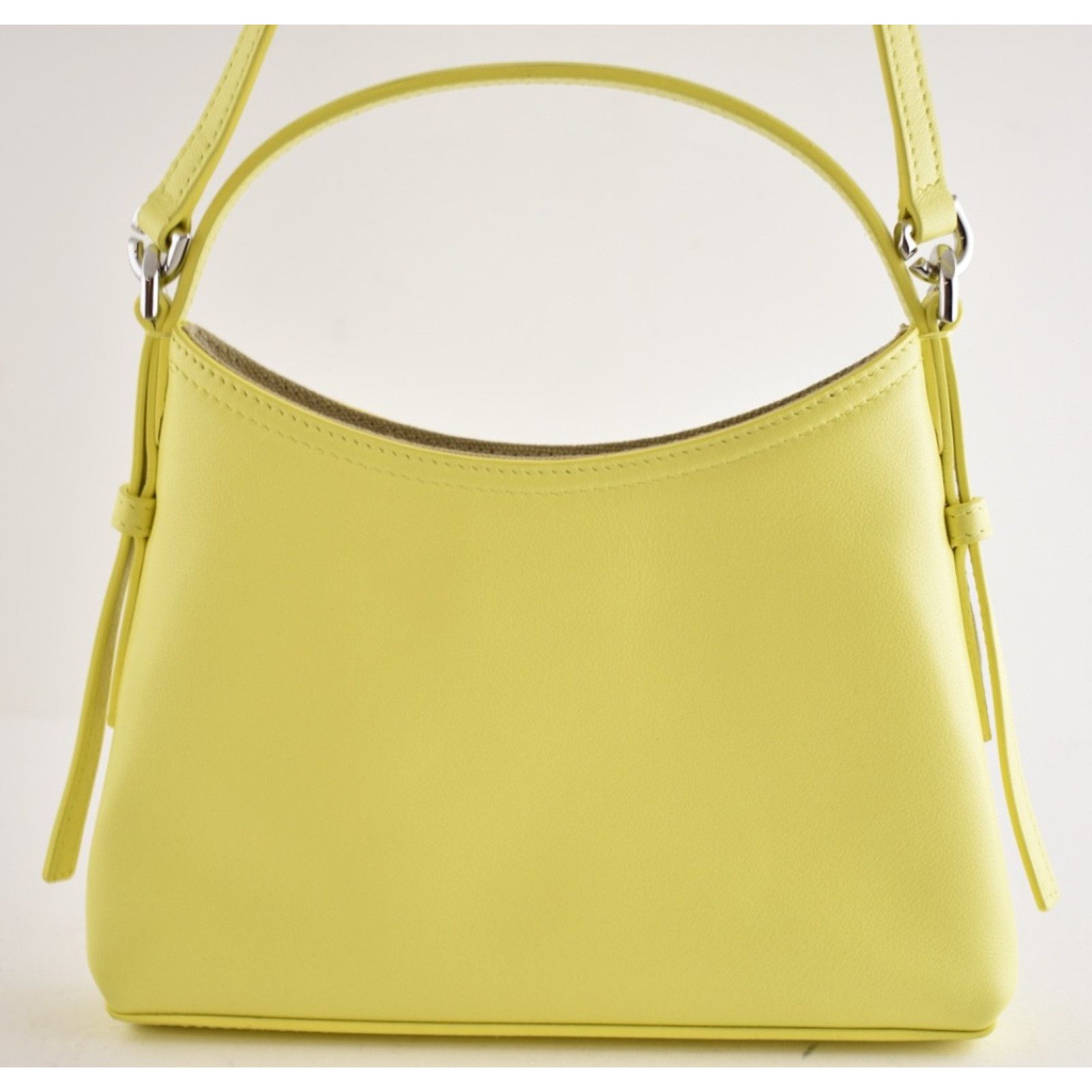 Givenchy Givenchy Voyou Nano Yellow Shiny Leather Crossbody Bag Size ONE SIZE - 12 Thumbnail