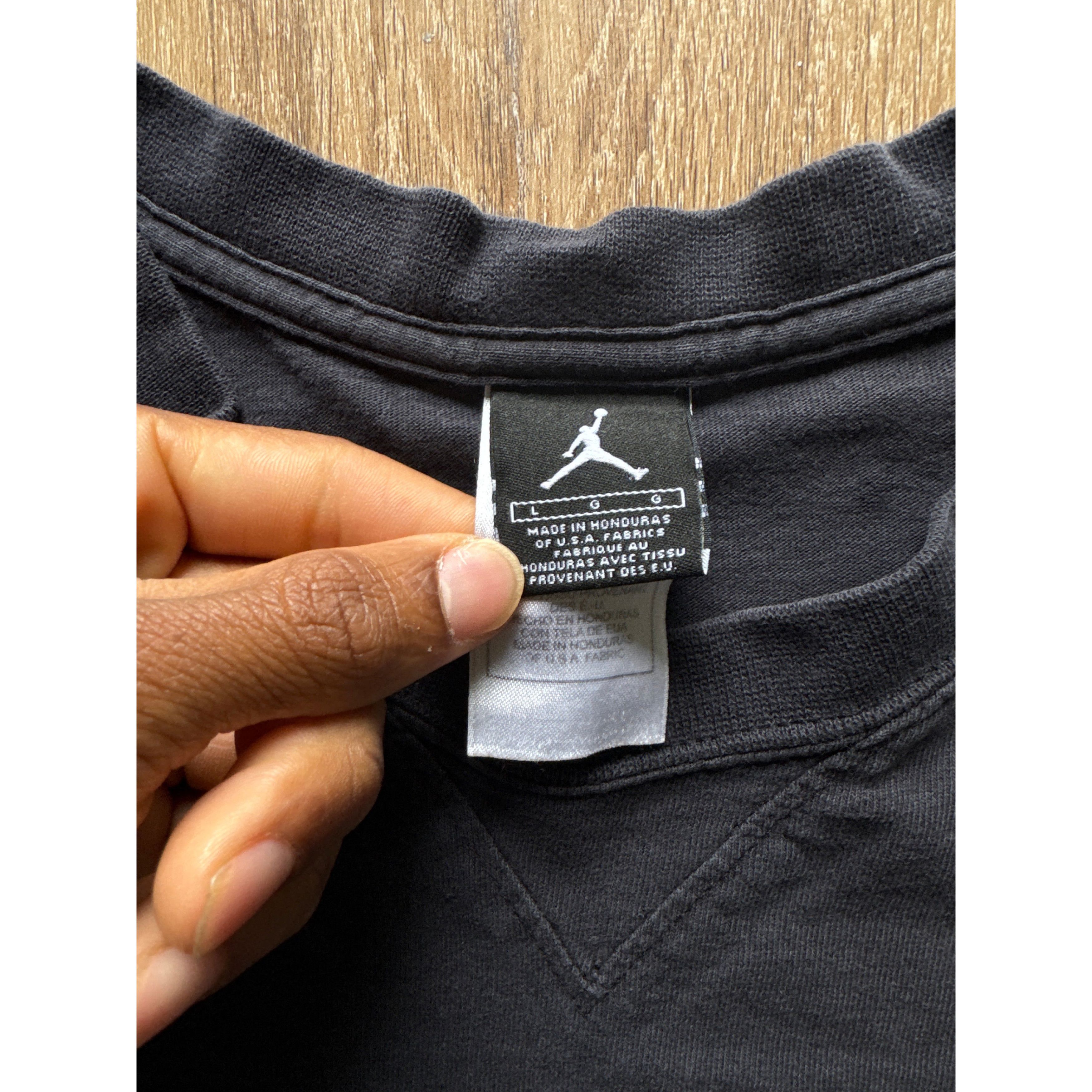 Other Y2k Nike Jordan 21 Release 2006 Black Tee Size US L / EU 52-54 / 3 - 5 Thumbnail