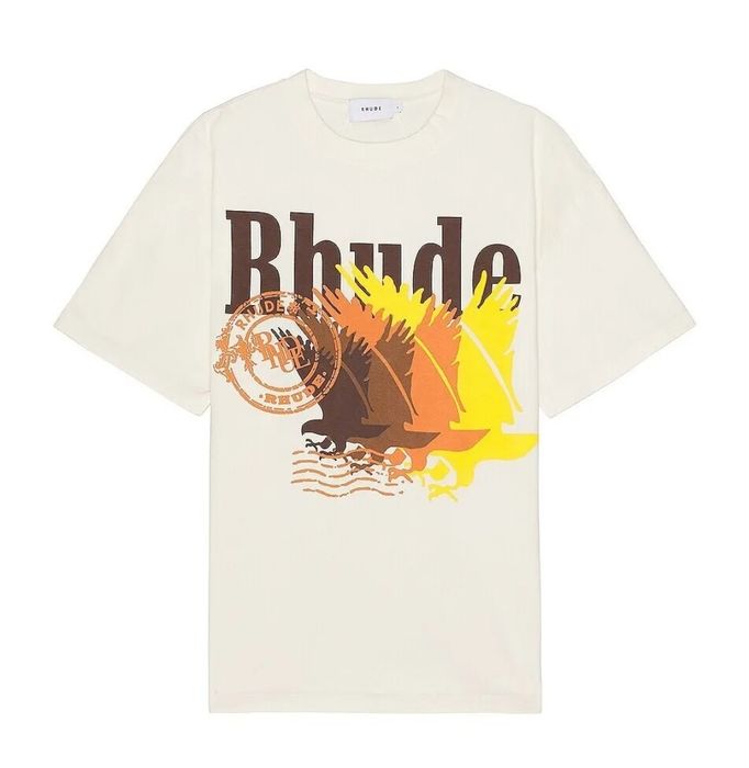 Rhude Rhude Men's Vintage White Postage T Shirt Size L | Grailed