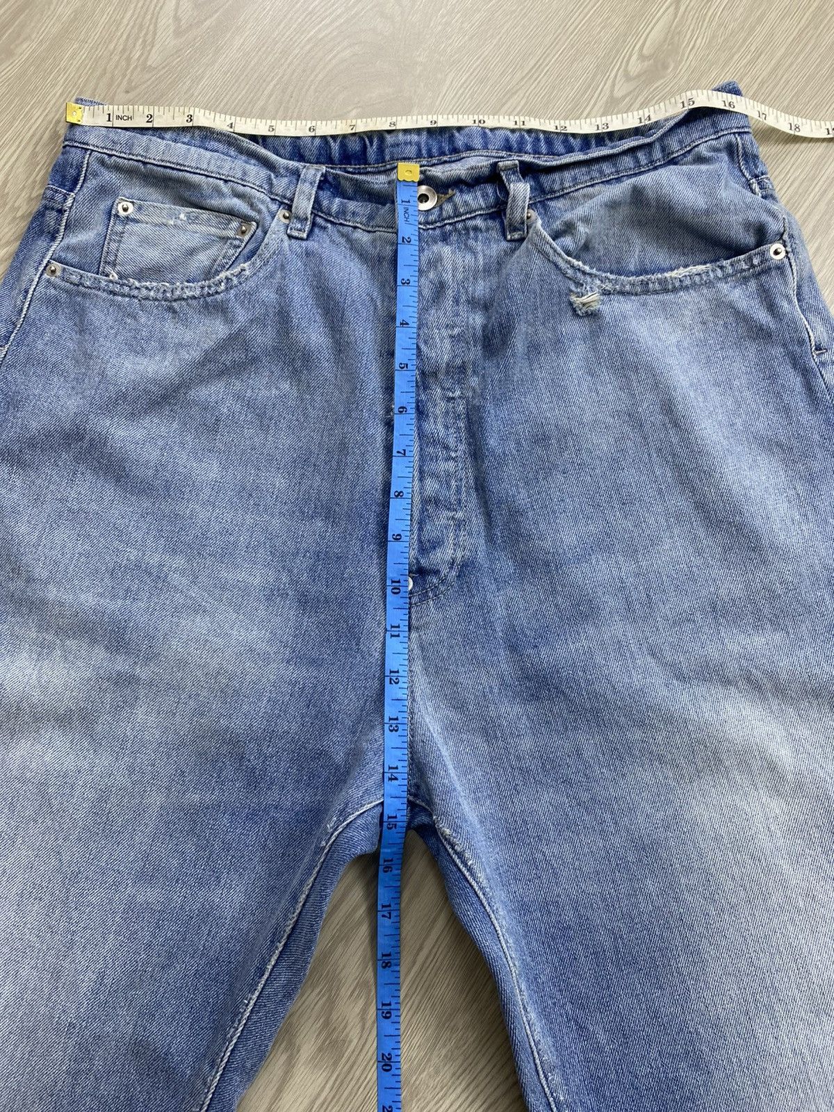Maison Margiela Maison Margiela Paris Distressed Wide Pants Size US 32 / EU 48 - 23 Thumbnail