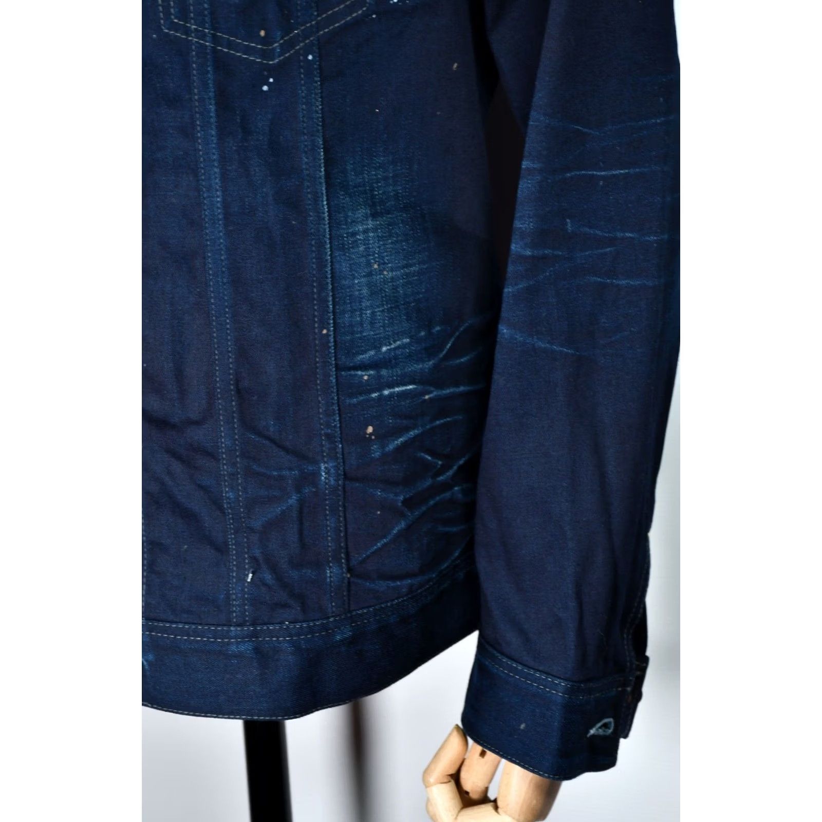 G-Star G-Star Slim Tailor Grit Denim 3D Raw Men's Denim Jacket 2XL Blue Slim 2XL Jacket Mens Denim Size US XXL / EU 58 / 5 - 6 Thumbnail