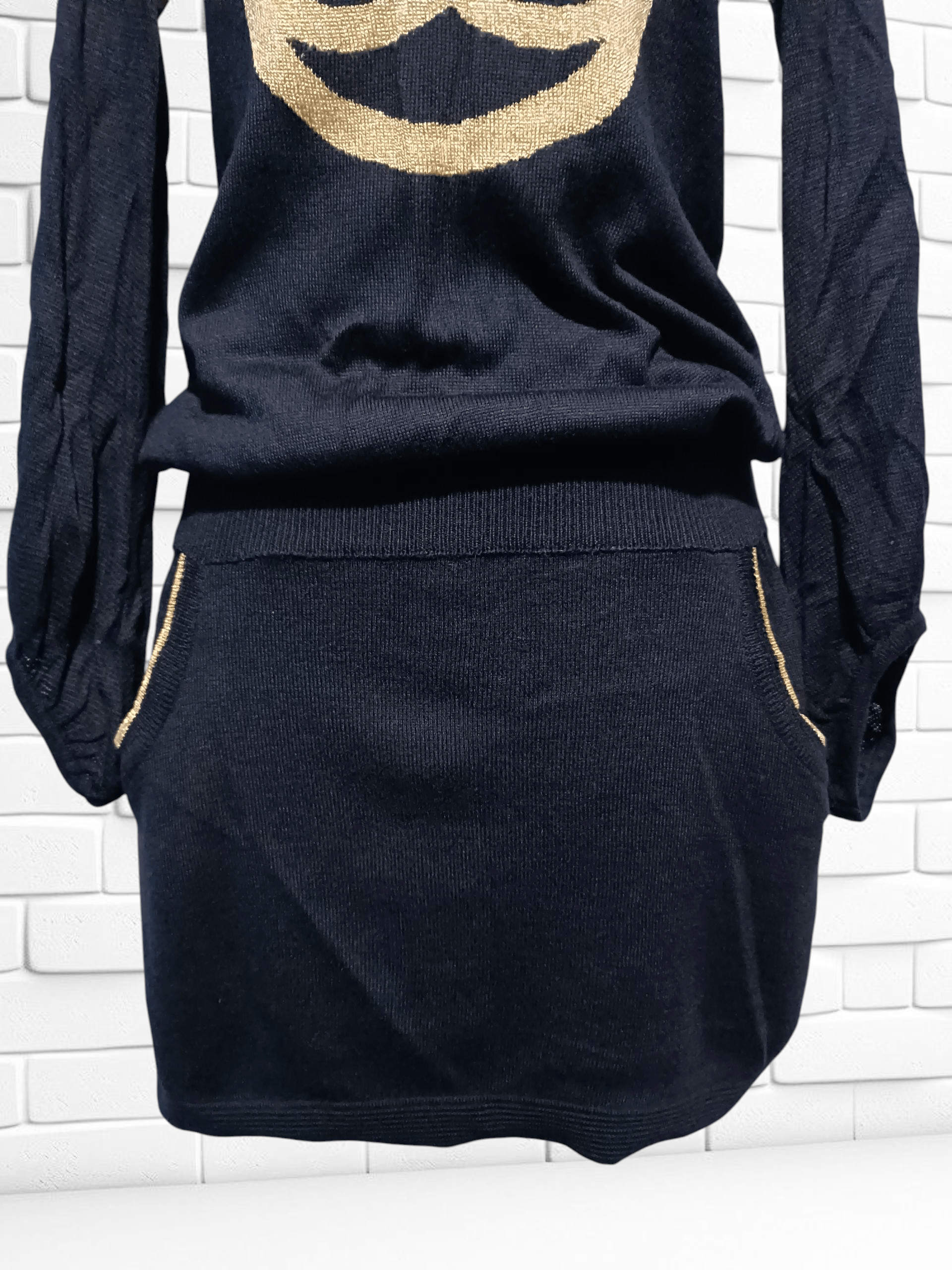 Japanese Brand Egoist Mini Dress Logo "EGO" Size M / US 6-8 / IT 42-44 - 4 Thumbnail