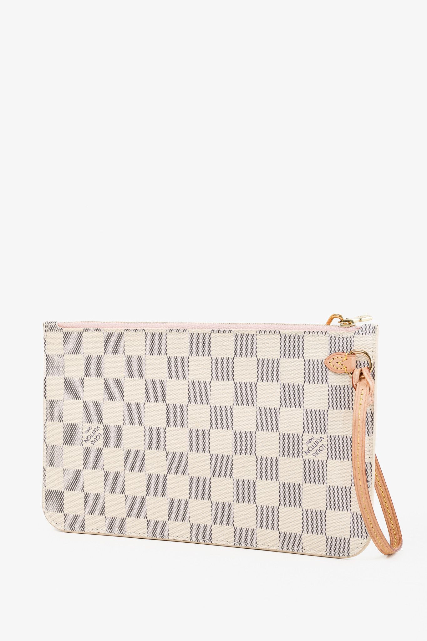Louis Vuitton Louis Vuitton Damier Azur Neverfull Pochette Flat Pouch Size ONE SIZE - 3 Thumbnail