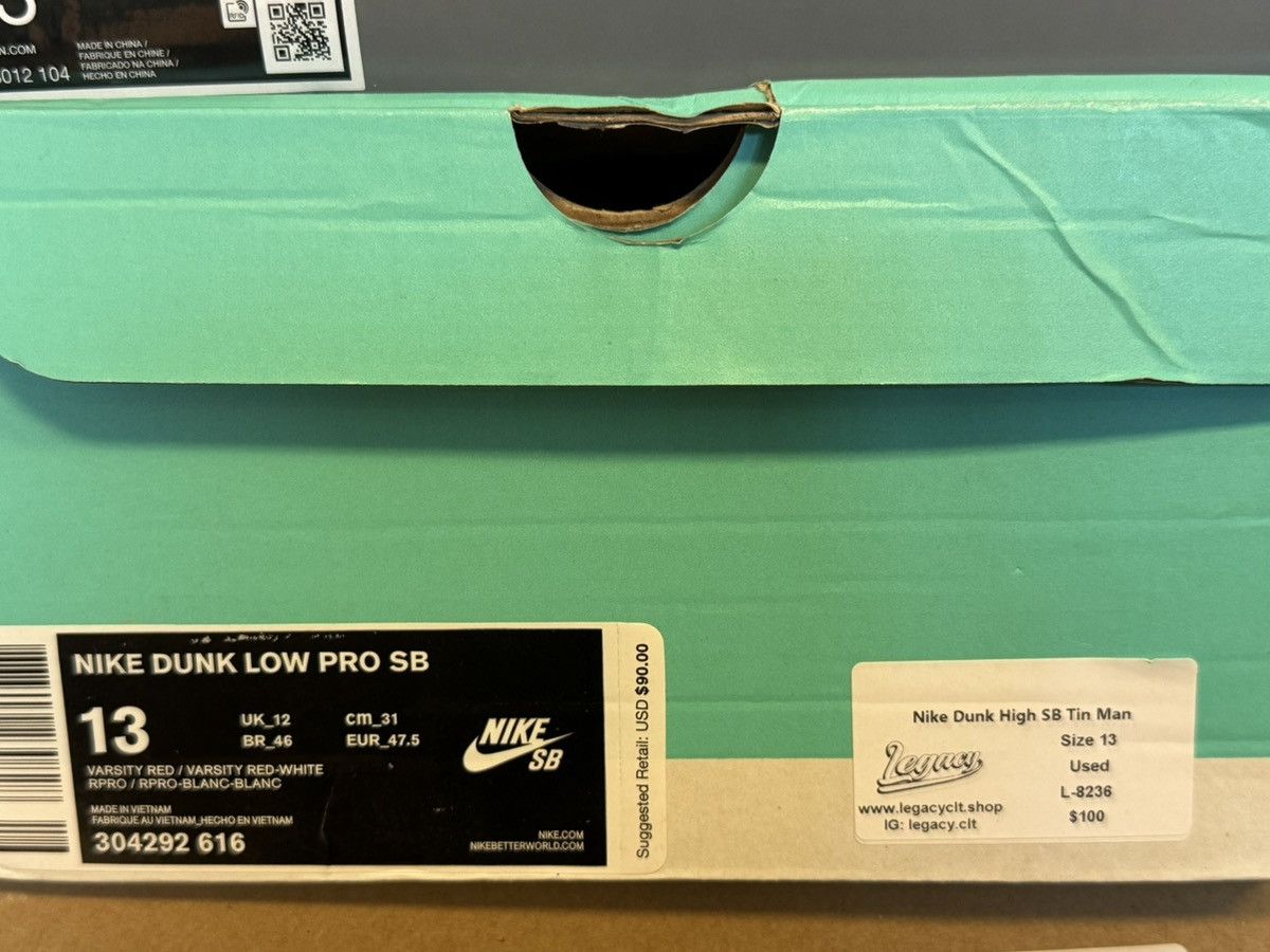 Nike SB Dunk High SB Tin Man Size US 13 / EU 46 - 6 Thumbnail