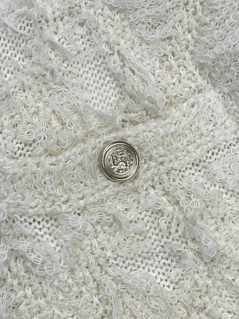 Chanel Chanel White tassel skirt and short skirt Size 26" / US 2 / IT 38 - 3 Thumbnail