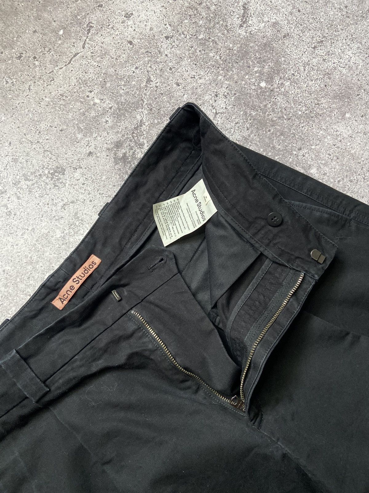 Acne Studios Acne Studios Black Pants Size US 34 / EU 50 - 3 Thumbnail