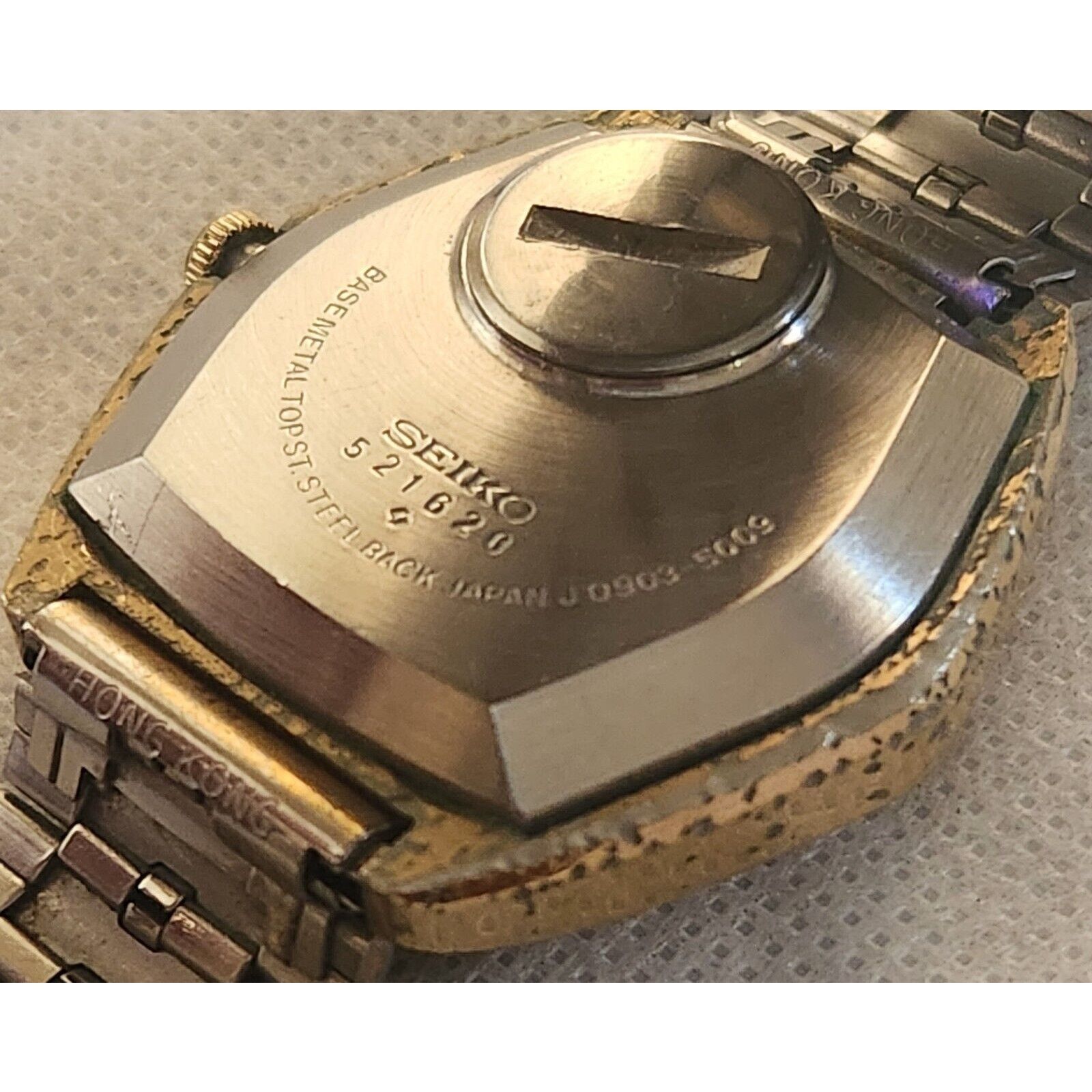 Seiko Vintage Hexagon Seiko Watch 1970's 0903-5009 Runs Well Size ONE SIZE - 7 Thumbnail