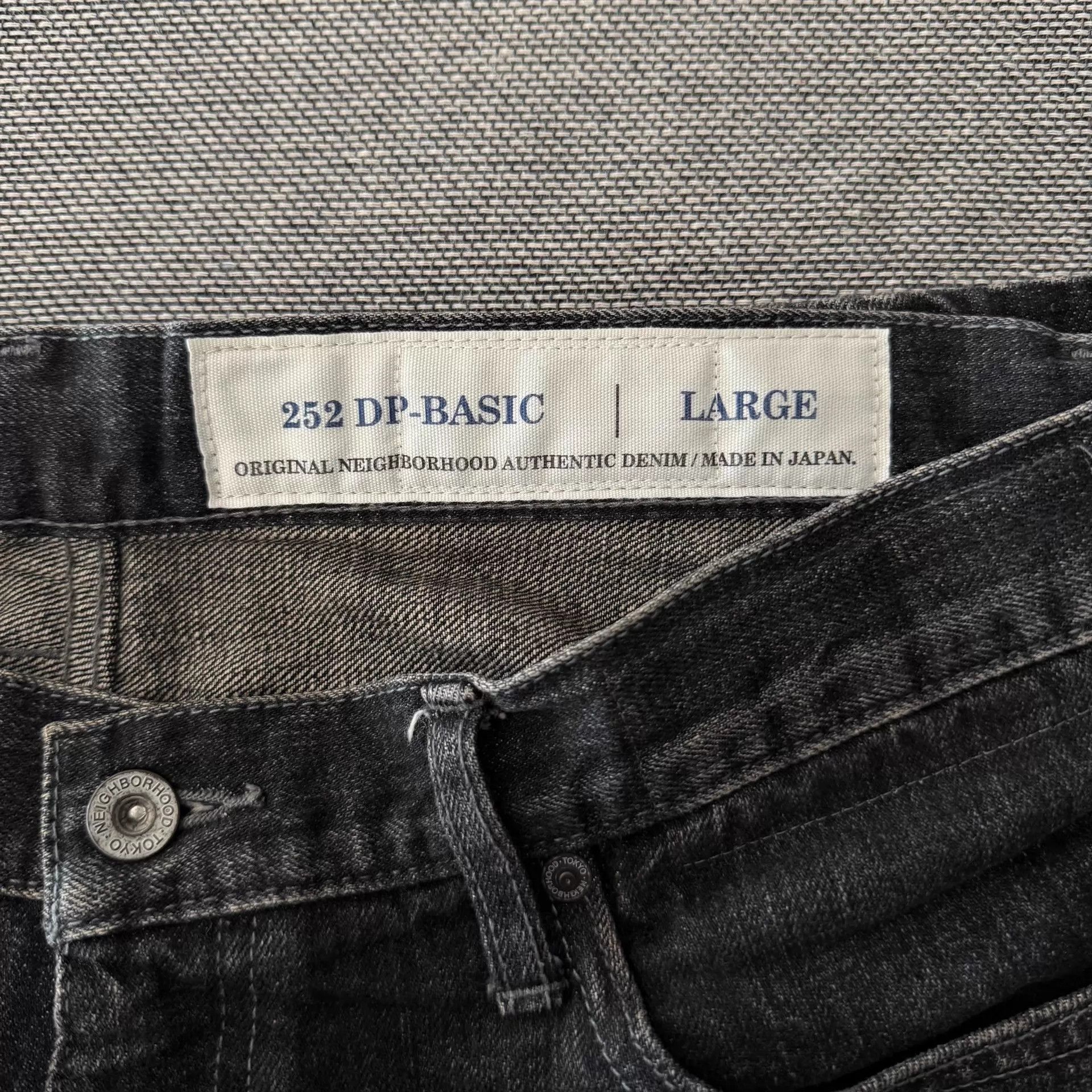 Neighborhood Neighborhood 25ss Dp-Basic Denim Jeans Black L Size US 34 / EU 50 - 8 Thumbnail