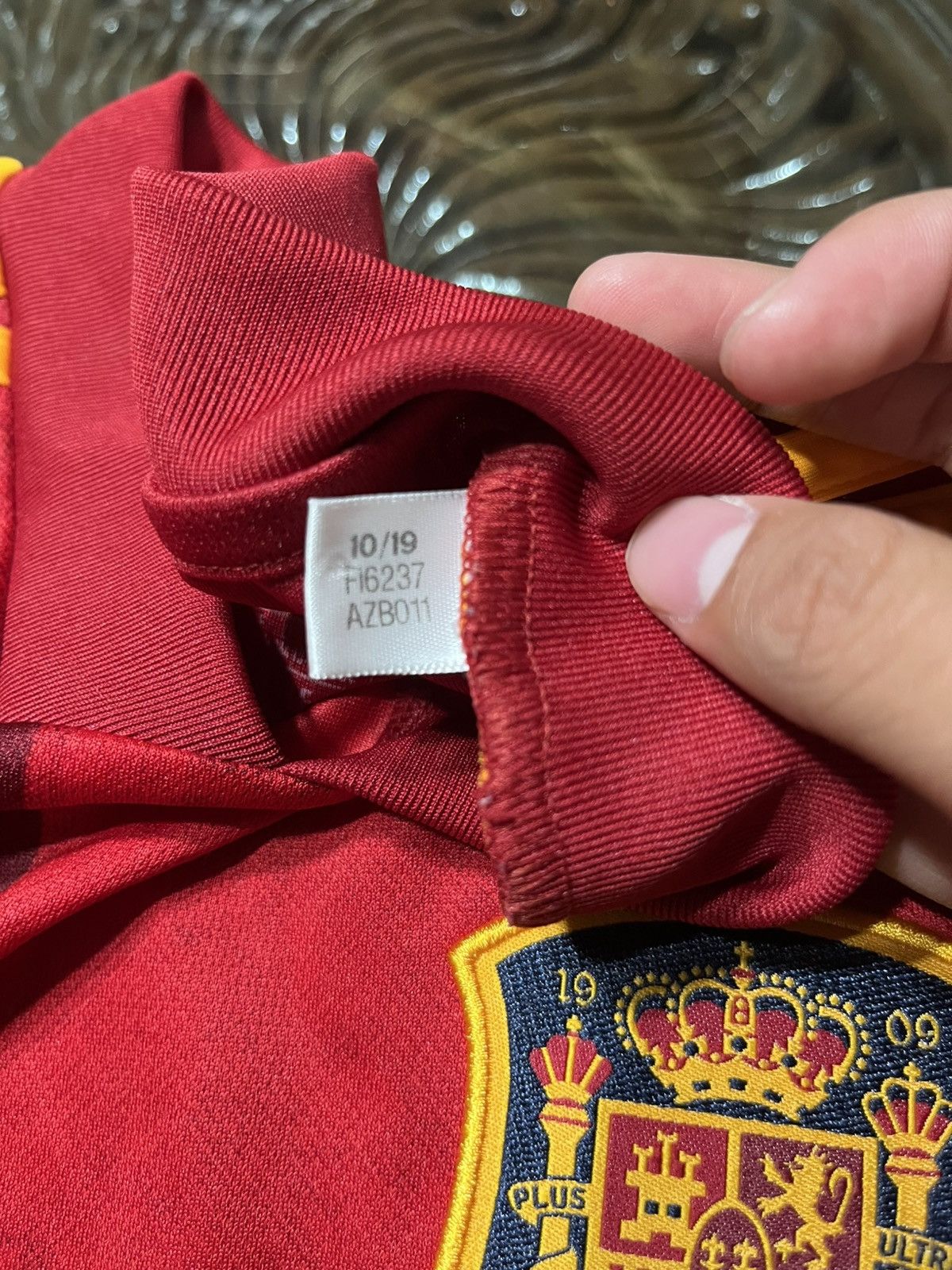 Adidas Adidas 2020/2021 SpainNational Team Anniversary Home Jersey Size US XXS / EU 40 - 3 Thumbnail