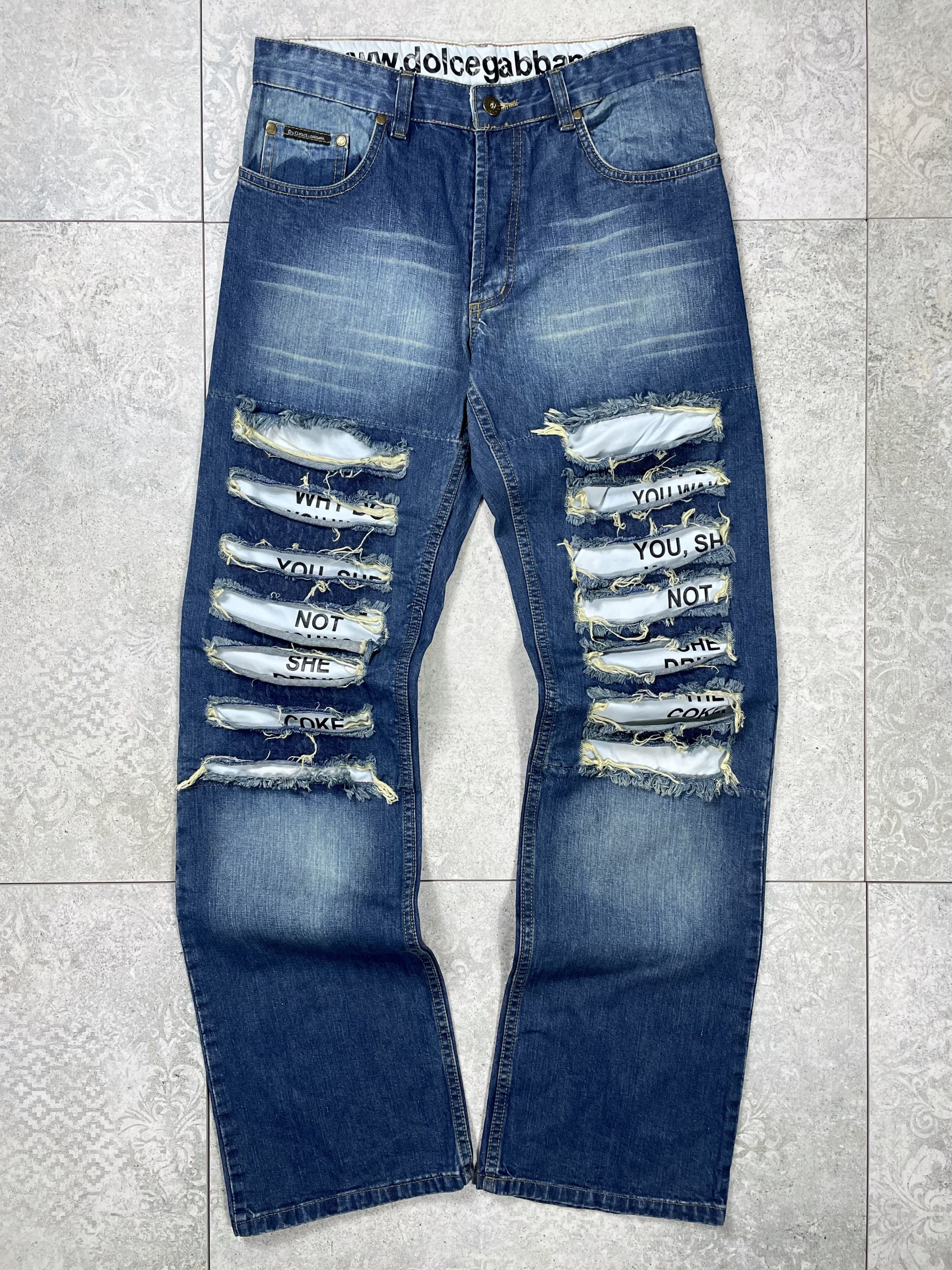 Dolce & Gabbana Dolce&Gabbana Archive 06’s Jeans Size US 32 / EU 48 - 1 Thumbnail
