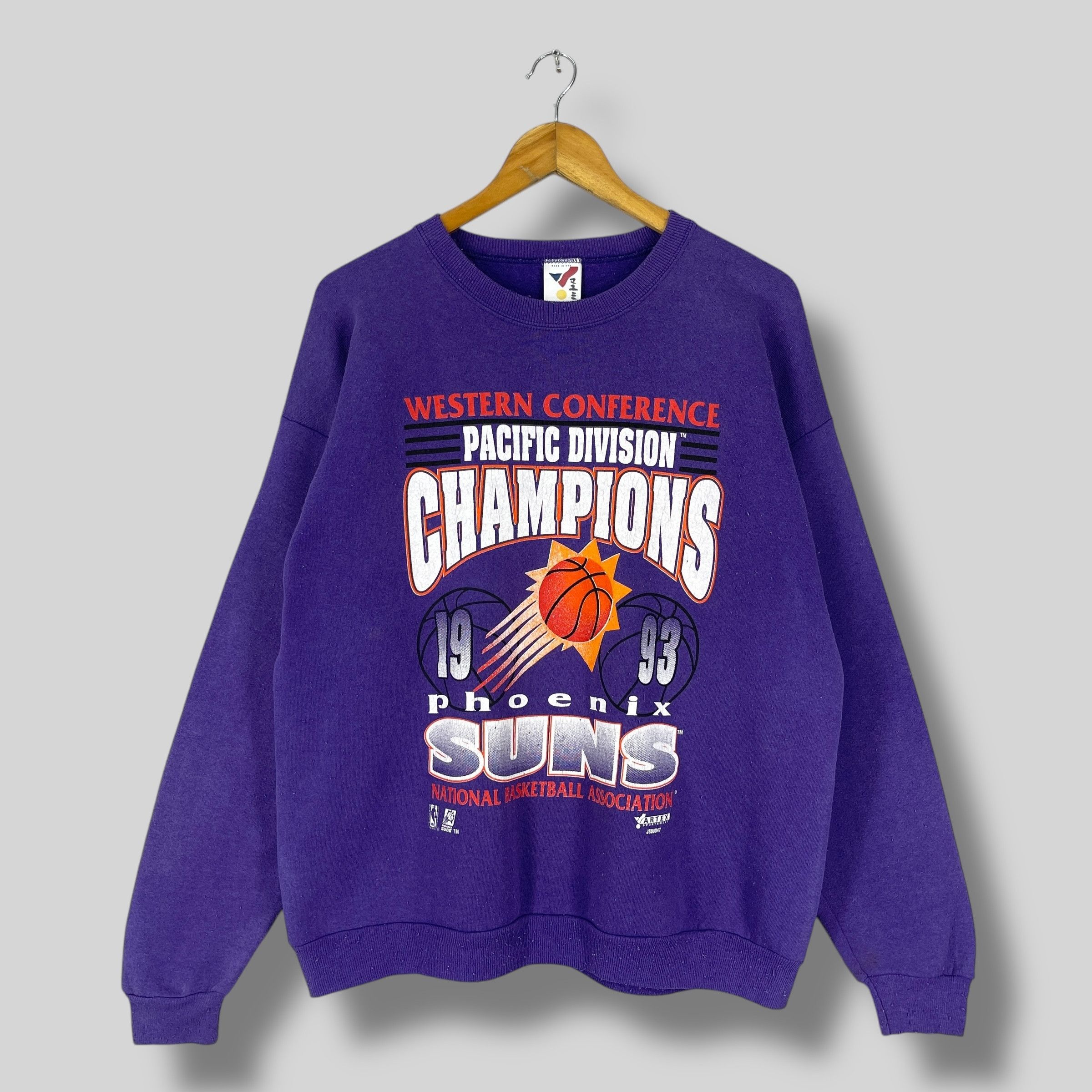 NBA Vintage PHEONIX SUNS Pacific Division Champions Sweatshirt Size US L / EU 52-54 / 3 - 1 Thumbnail