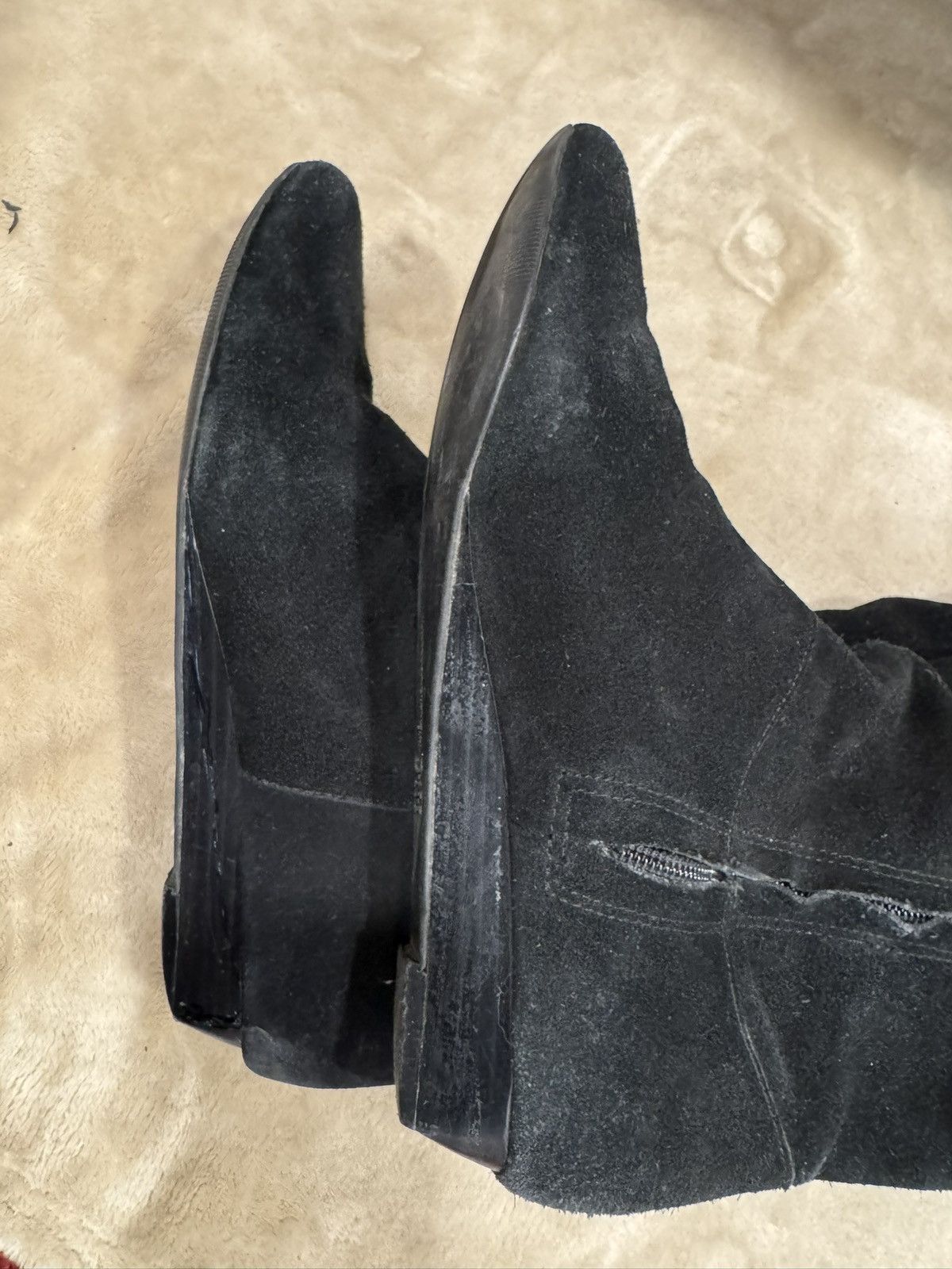 UNIK International Inc. Inc International Concepts Boots Black 7.5 Lace Up Suede Size US 7.5 / IT 37.5 - 4 Thumbnail