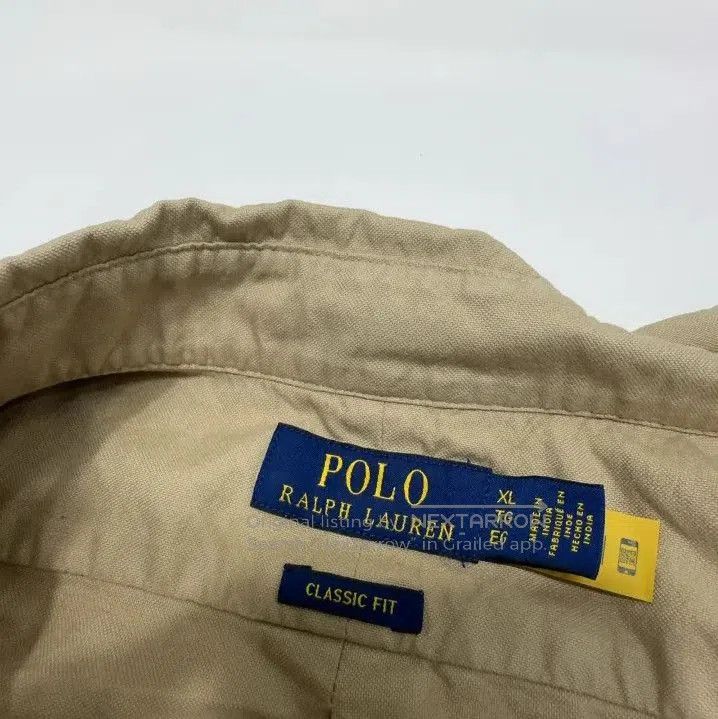 Polo Ralph Lauren Polo Ralph Lauren SS20 Logo Oxford Long Sleeve Shirt. Size US XL / EU 56 / 4 - 3 Thumbnail