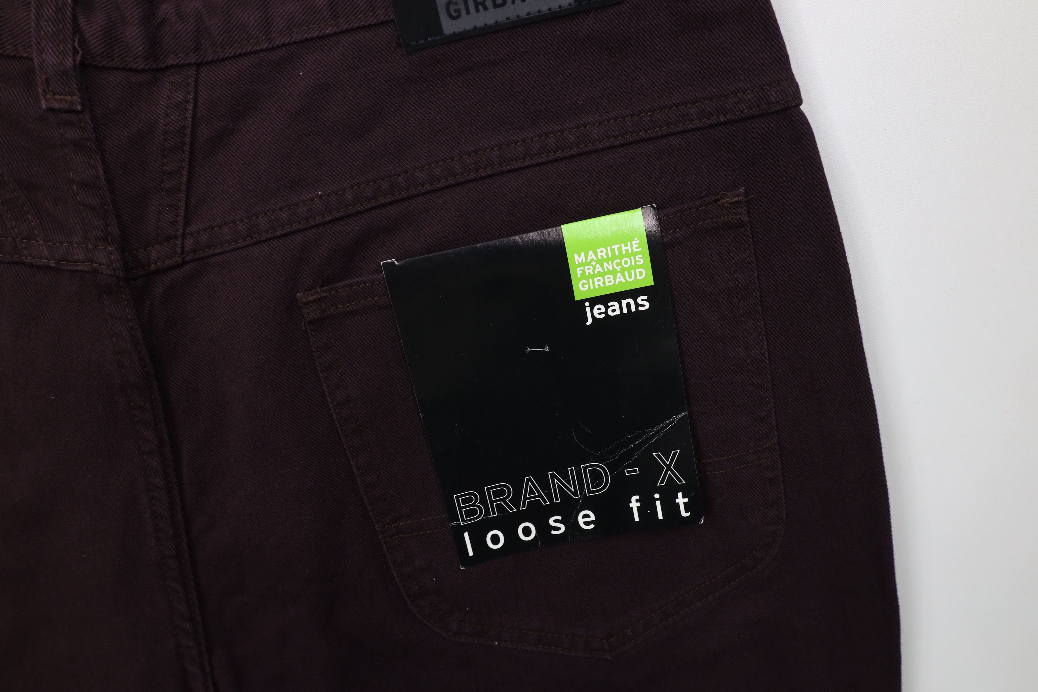 Marithe + Francois Girbaud Deadstock Vintage 90s Marithe Francois Girbaud Wide Jeans Size US 40 / EU 56 - 13 Thumbnail