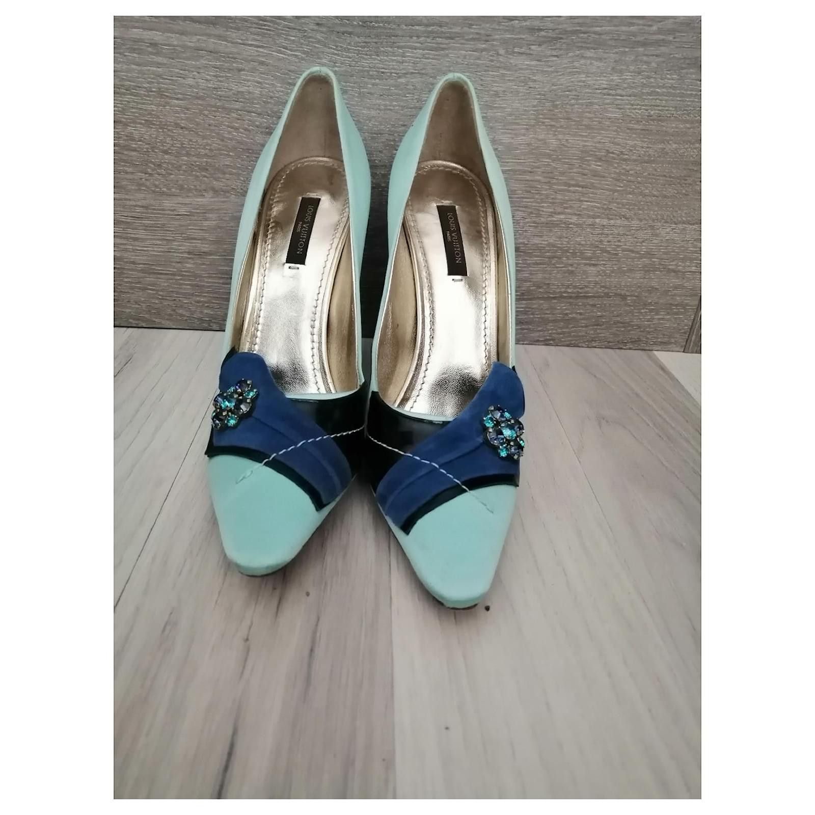 Louis Vuitton Louis Vuitton satin heels EU 39 Size US 9 / IT 39 - 3 Thumbnail