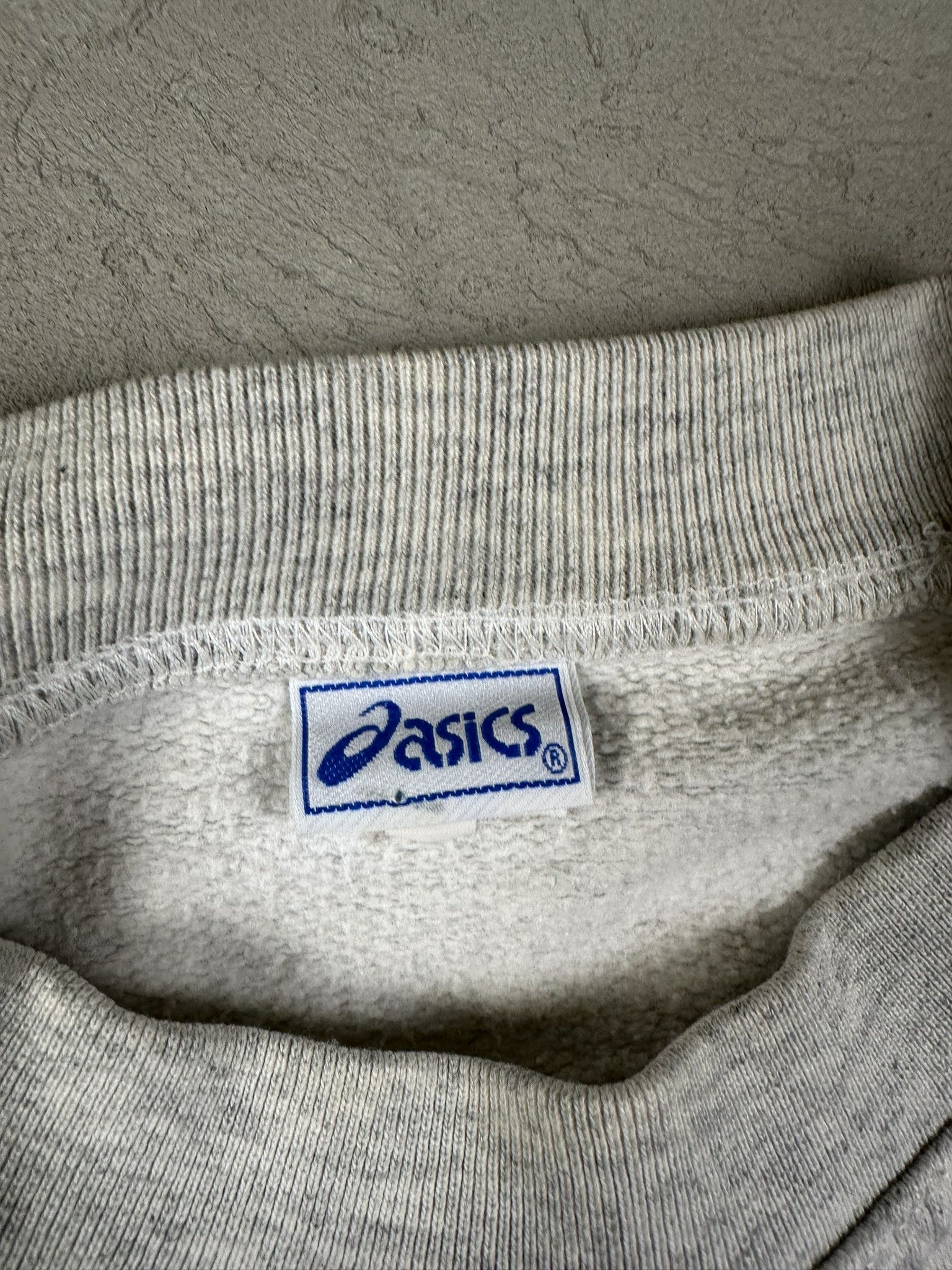 Asics 80s Vintage Acisc Spellout Logo "1" Boxy Crewneck Japan Size US XL / EU 56 / 4 - 15 Thumbnail