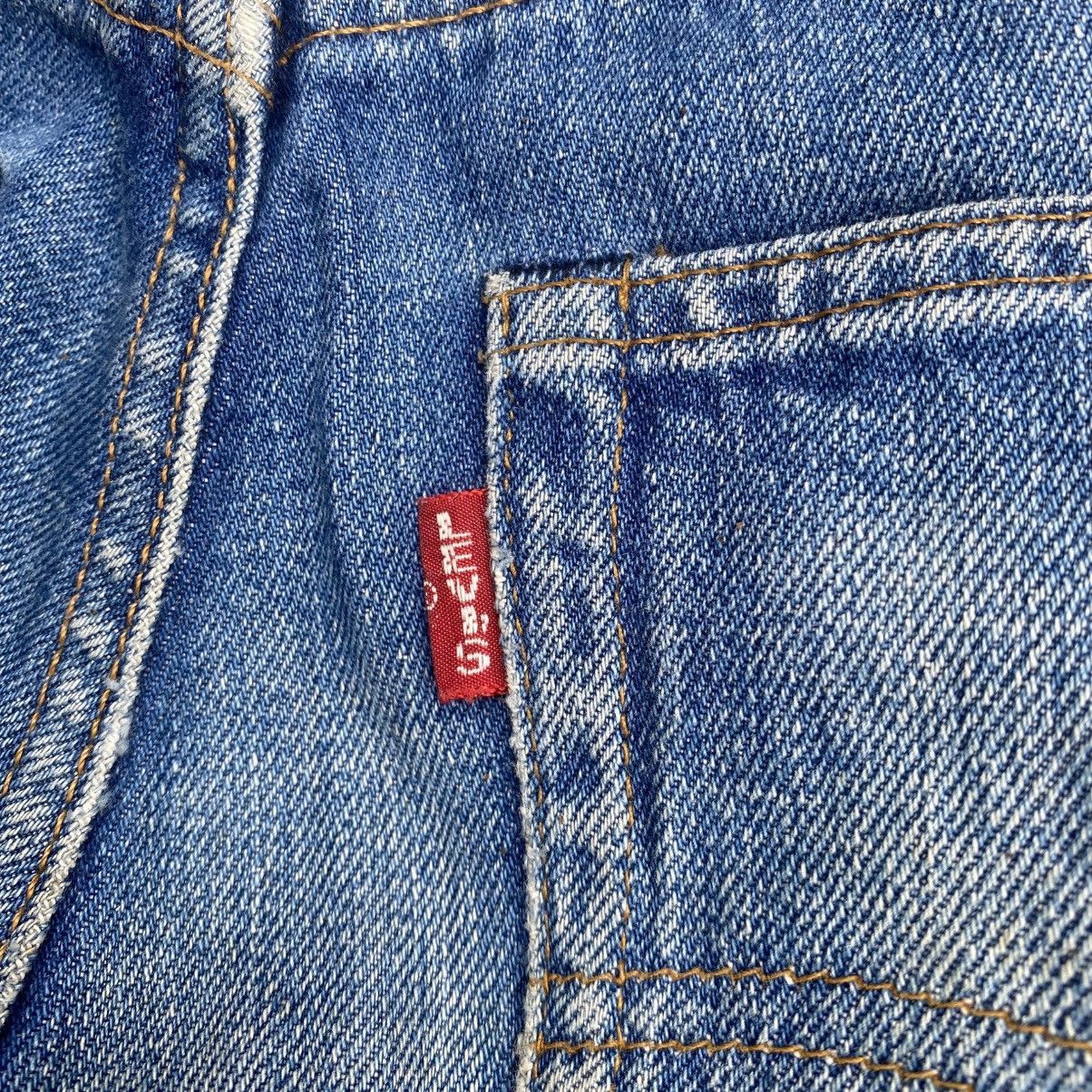 Levi's Vintage 90s Levis 501 Big E Selvedge Redline Denim Size US 30 / EU 46 - 16 Thumbnail