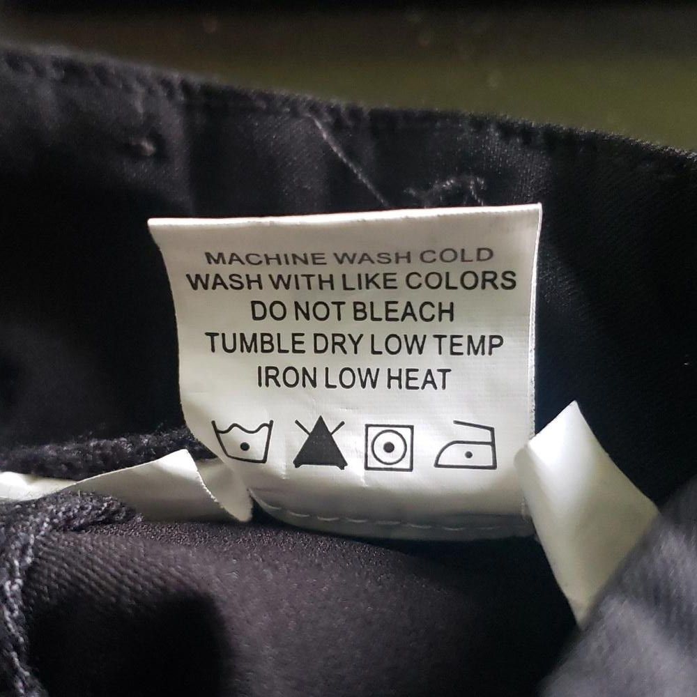 Designer CT1069 Ethyl Black Straight Leg Pant 10 Size 32" / US 10 / IT 46 - 7 Thumbnail