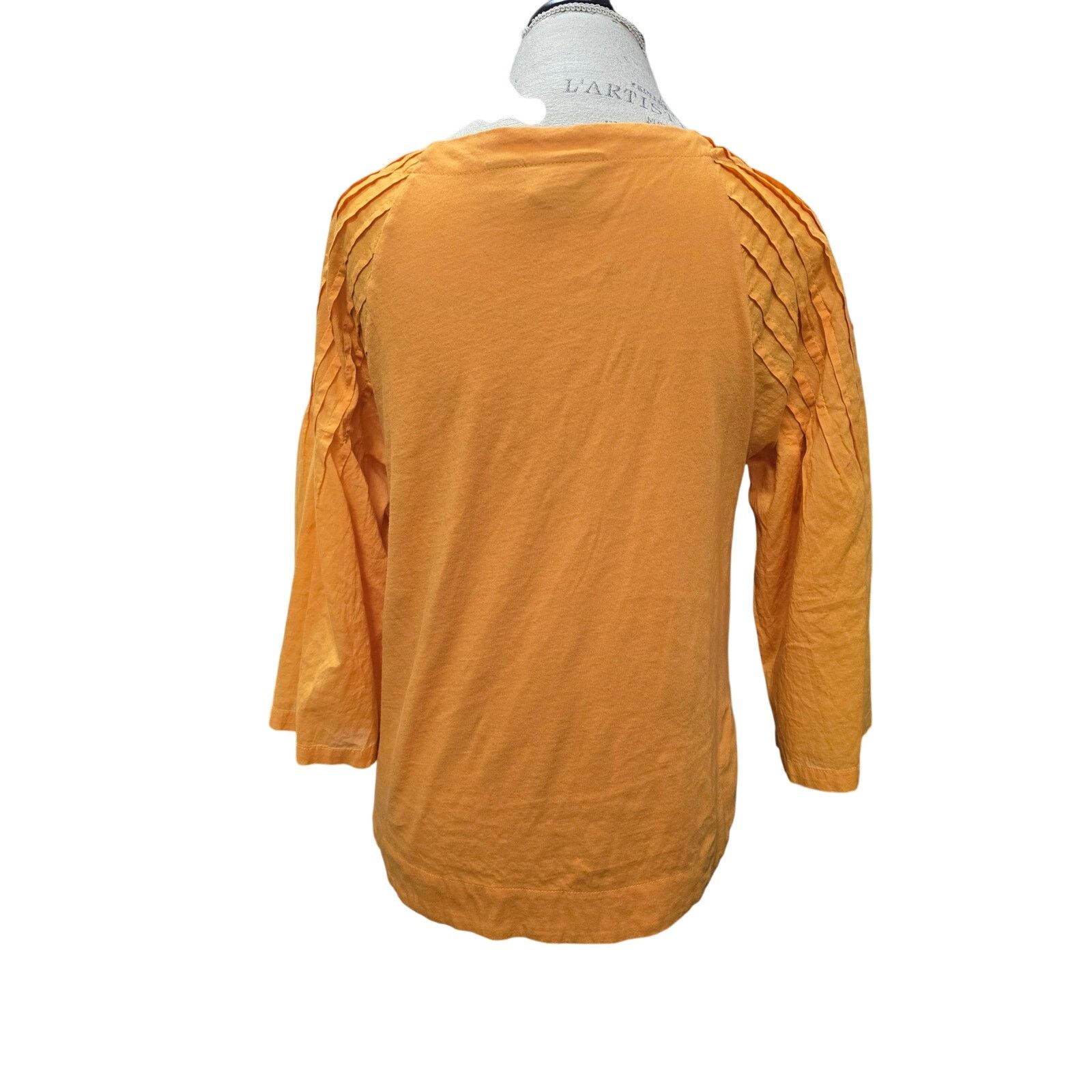 Anthropologie Maeve Anthropologie Yellow Blouse, Small Size S / US 4 / IT 40 - 5 Thumbnail