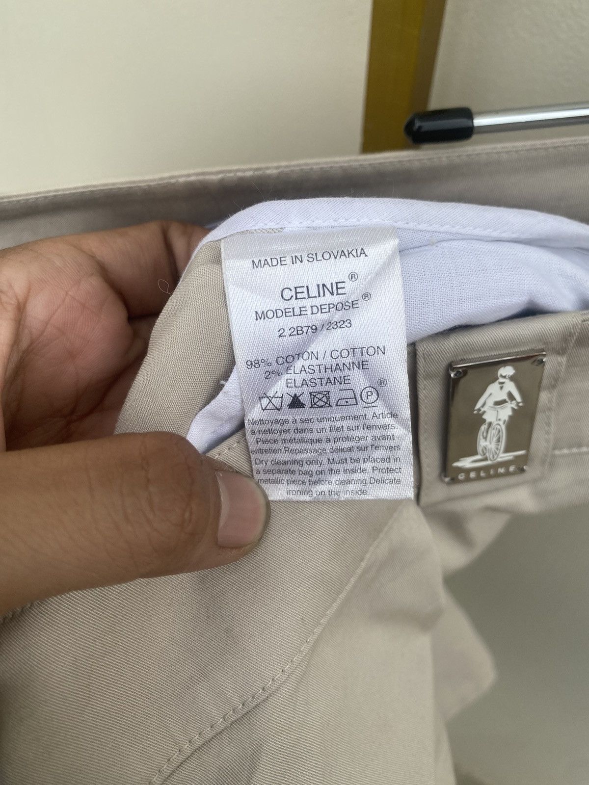 Celine 1990s Celine - A Line Mini Skirt Size 30" / US 8 / IT 44 - 7 Thumbnail