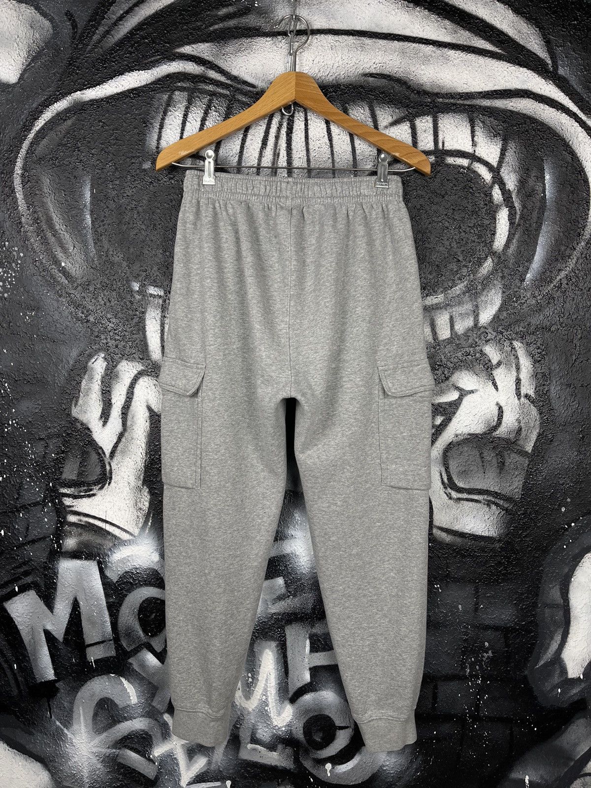 Japanese Brand Nike Y2K Grey Cotton Cargo Pants Men’s Size Small Size US 30 / EU 46 - 5 Thumbnail