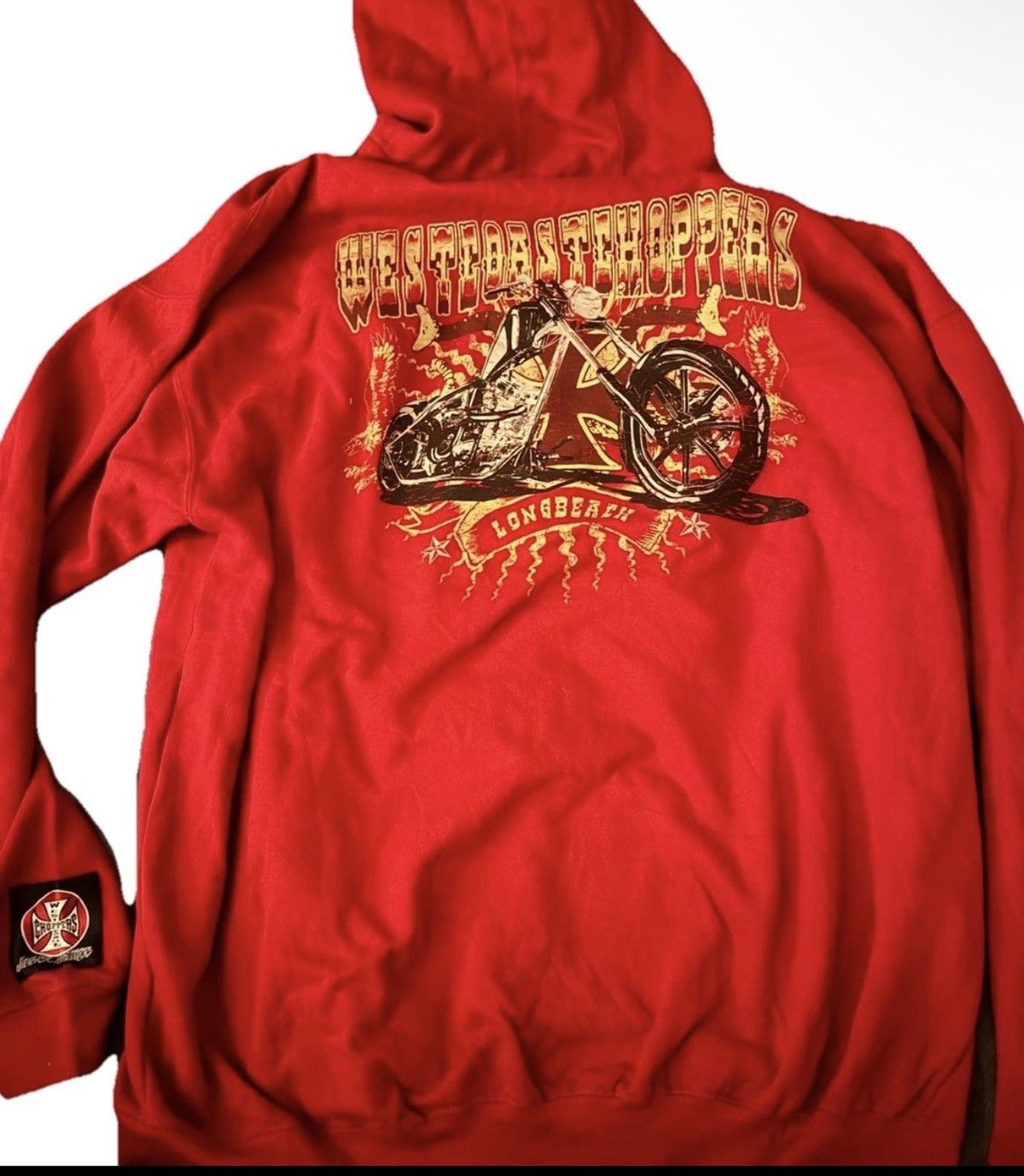 West Coast Choppers Vintage West Coast Choppers Zip Hoodie 2XL) NEW WITH TAGS Size US XXL / EU 58 / 5 - 2 Thumbnail