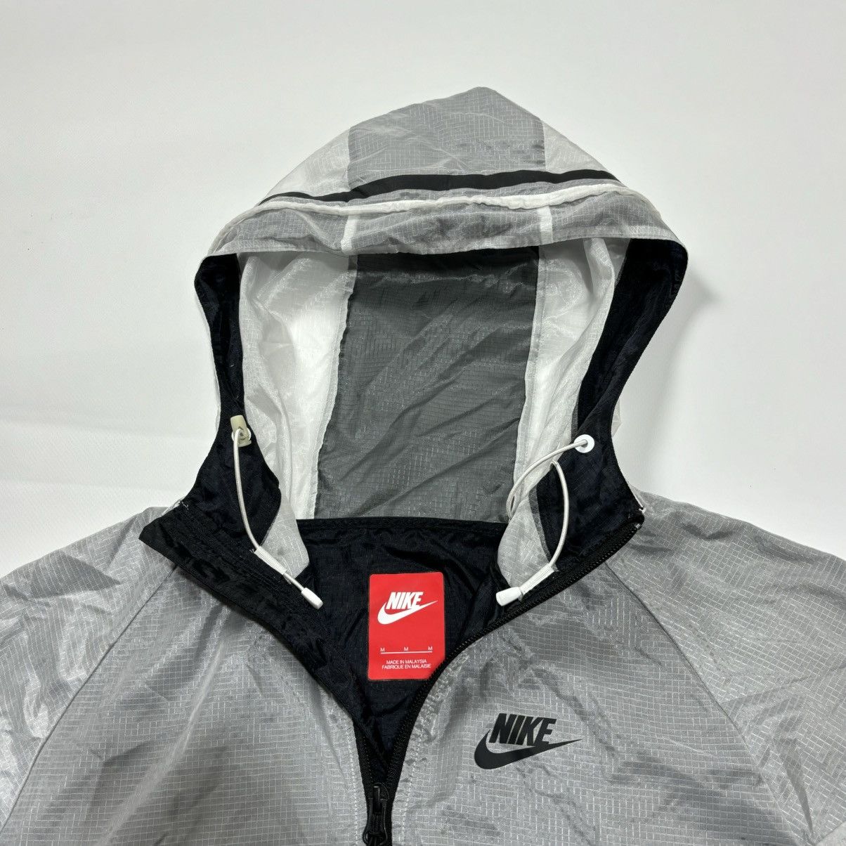 Nike Nike Run light jacket medium grey sportswear used Size US M / EU 48-50 / 2 - 4 Thumbnail