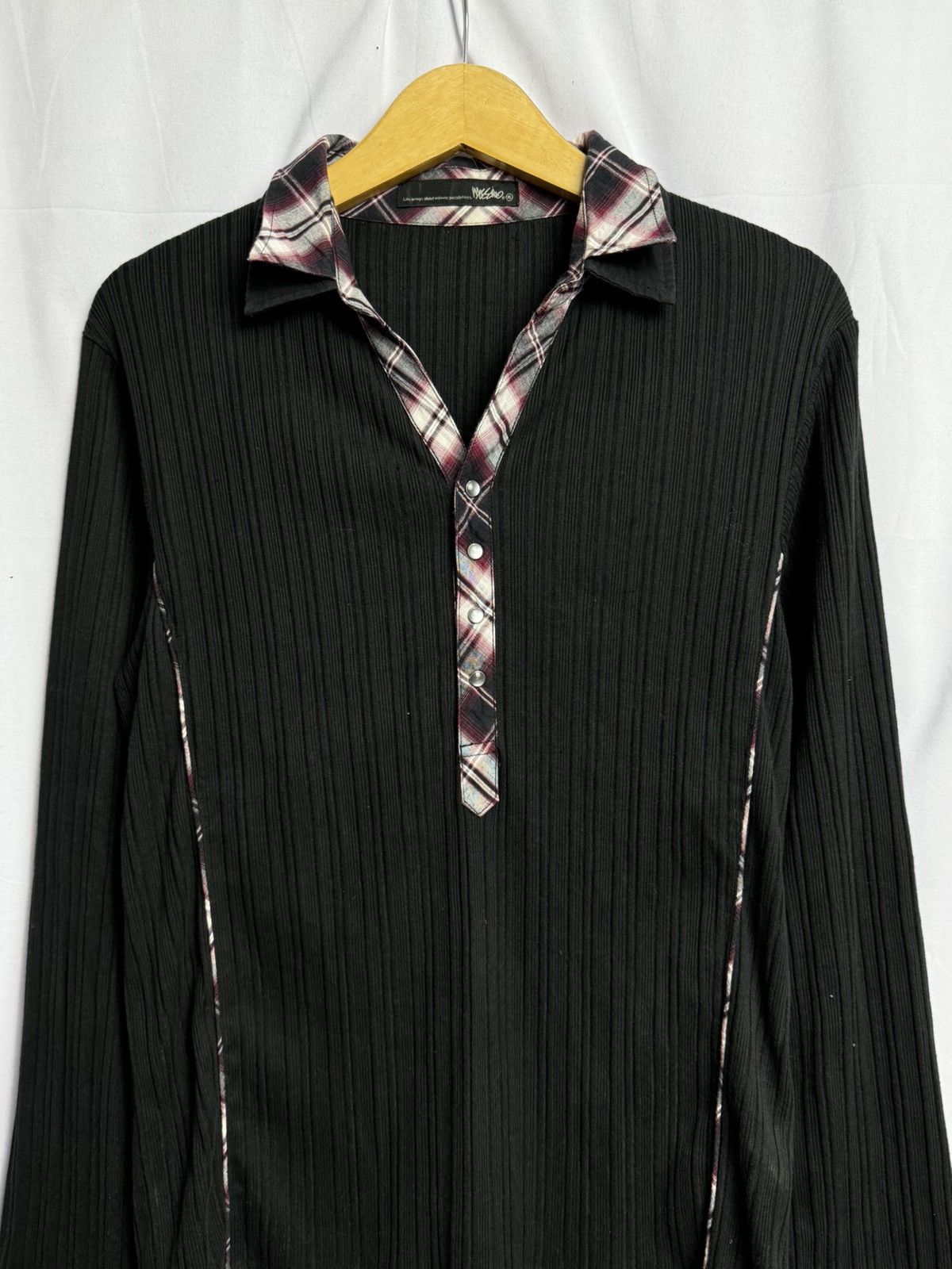 Hysteric Glamour × If Six Was Nine × Japanese Brand Missimo Double Collar Long Sleeve Fits M Size US M / EU 48-50 / 2 - 3 Thumbnail
