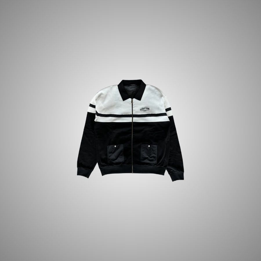 Louis Vuitton Louis Vuitton Black & White Hybrid Track Jacket Size US XXL / EU 58 / 5 - 1 Thumbnail