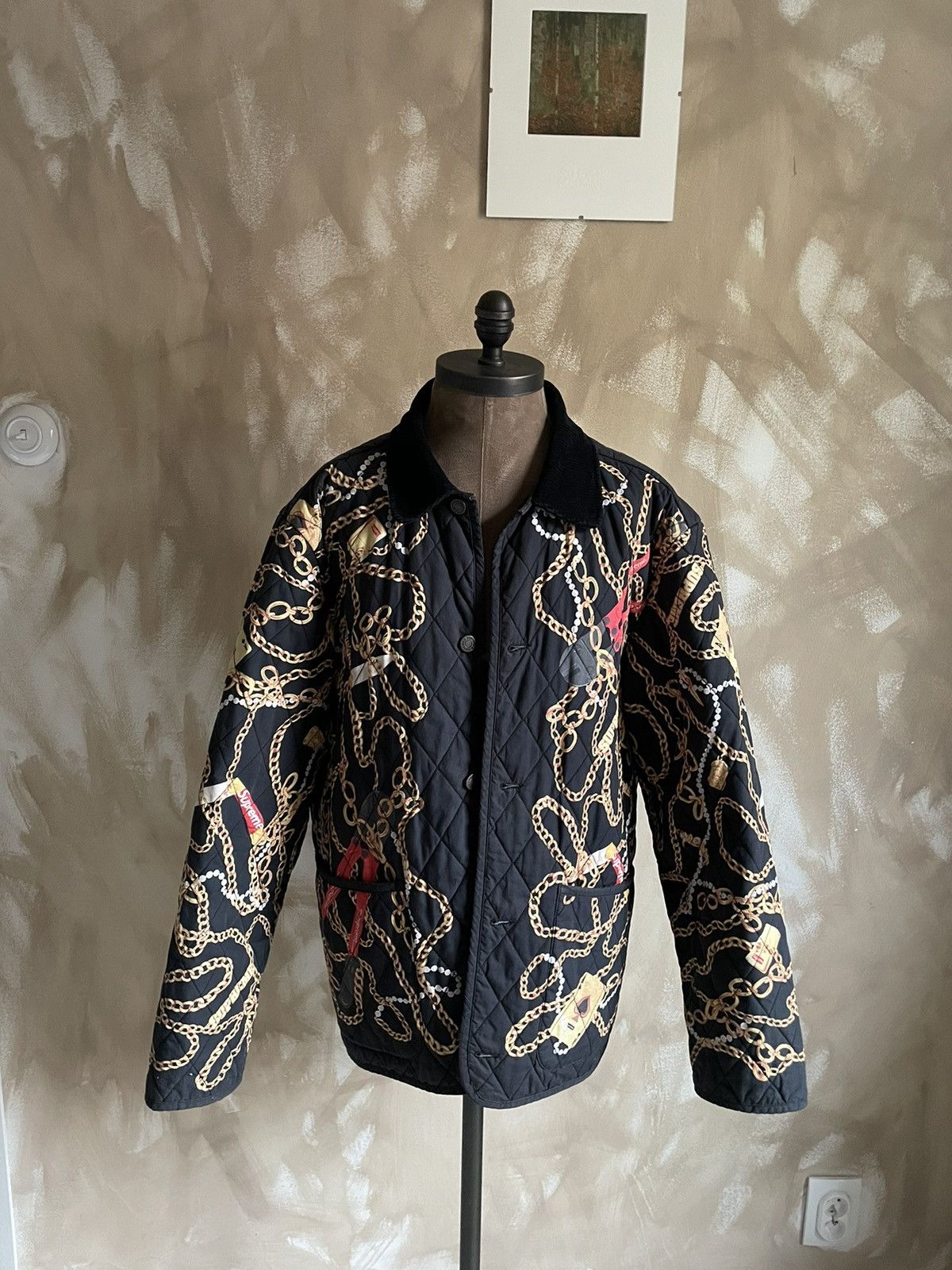 Supreme quilted outlet