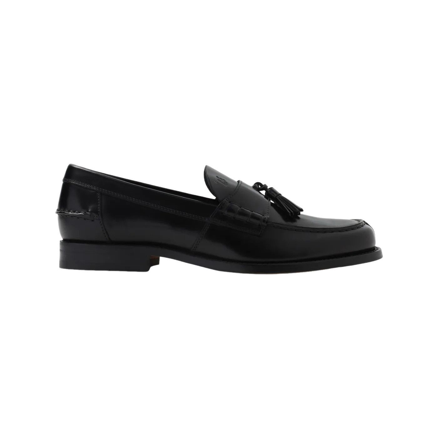 TOD'S Black Leather Loafers New And Authentic (Men's size:11