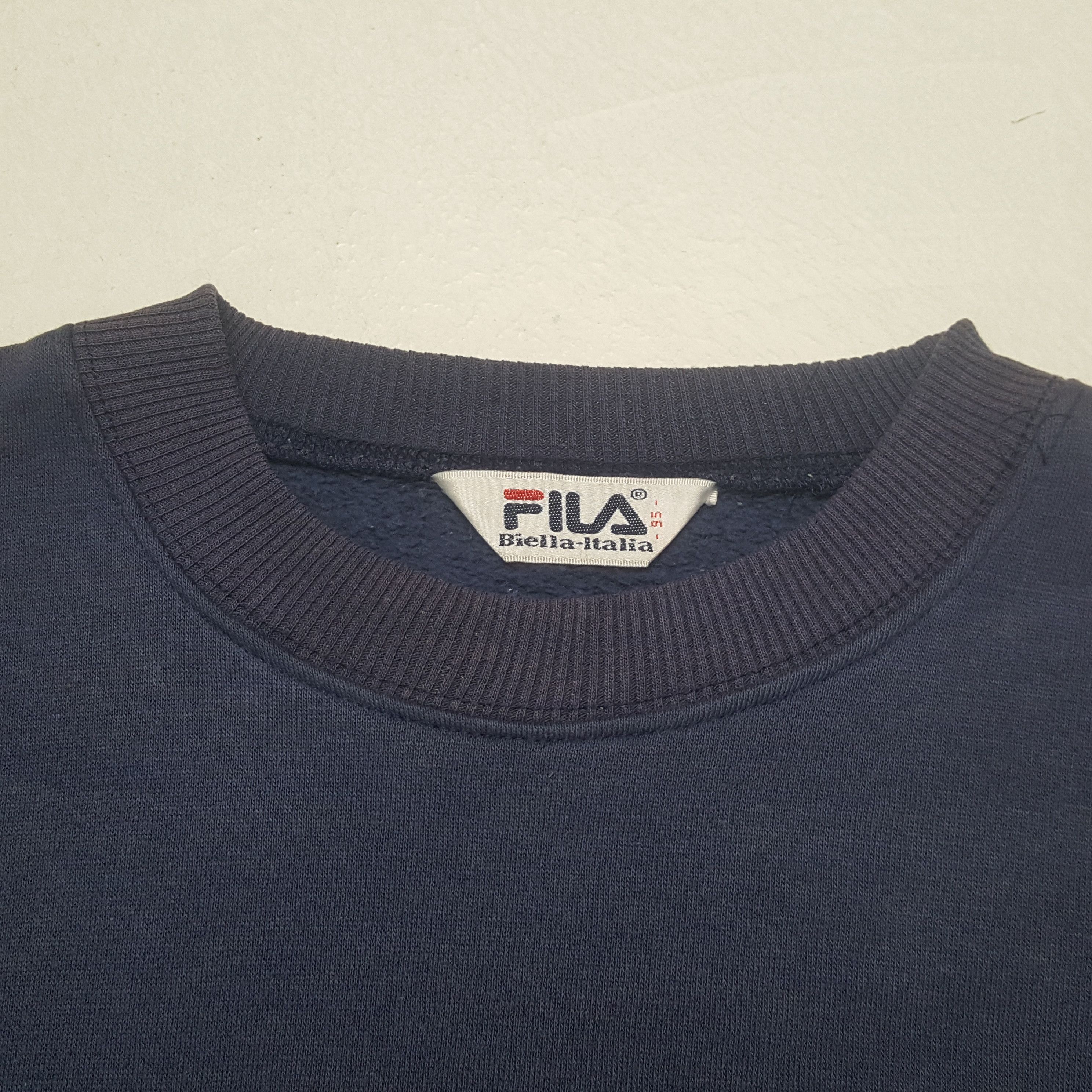 Fila × Vintage Vintage FILA BIELLA ITALIA Sportswear Brand Sweatshirt Size US L / EU 52-54 / 3 - 5 Thumbnail