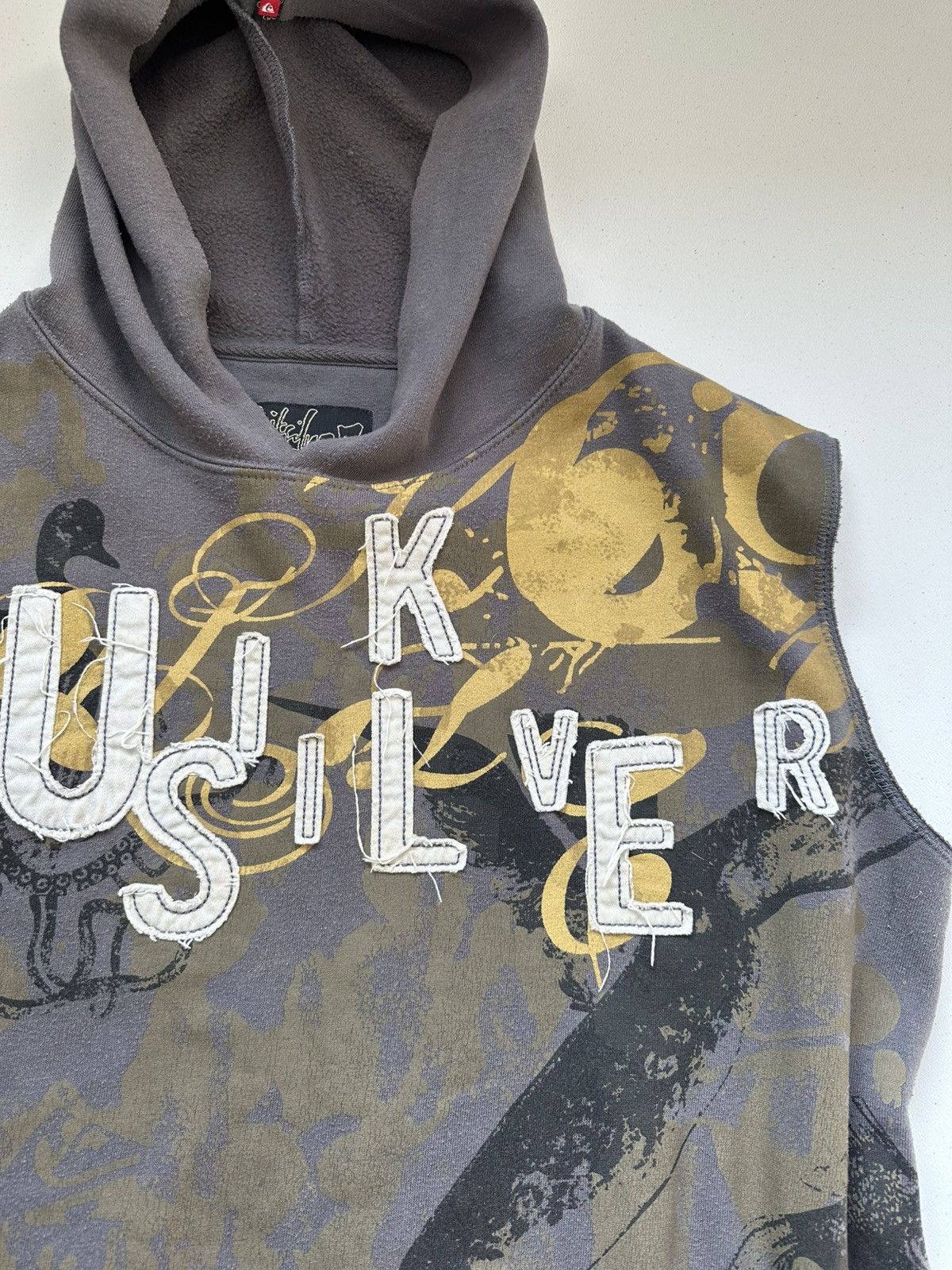 Quiksilver Vintage Y2k Quilksilver Oversized Rare Vest Hooded Size US M / EU 48-50 / 2 - 7 Thumbnail