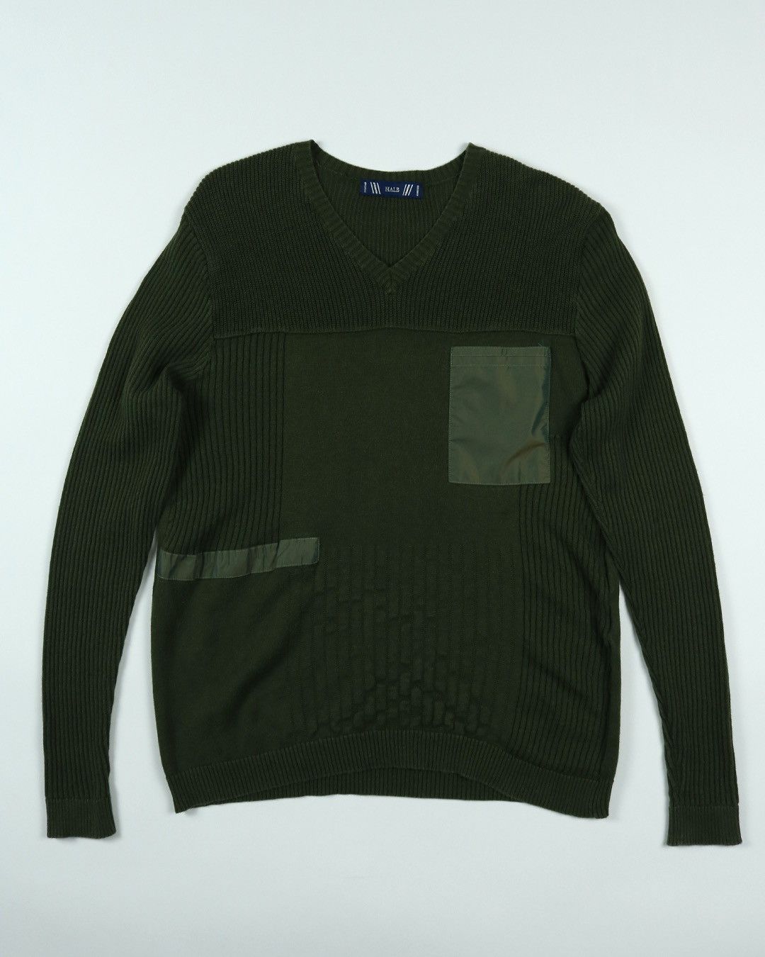 Japanese Brand HALB Military Style Sweater Size US S / EU 44-46 / 1 - 1 Thumbnail