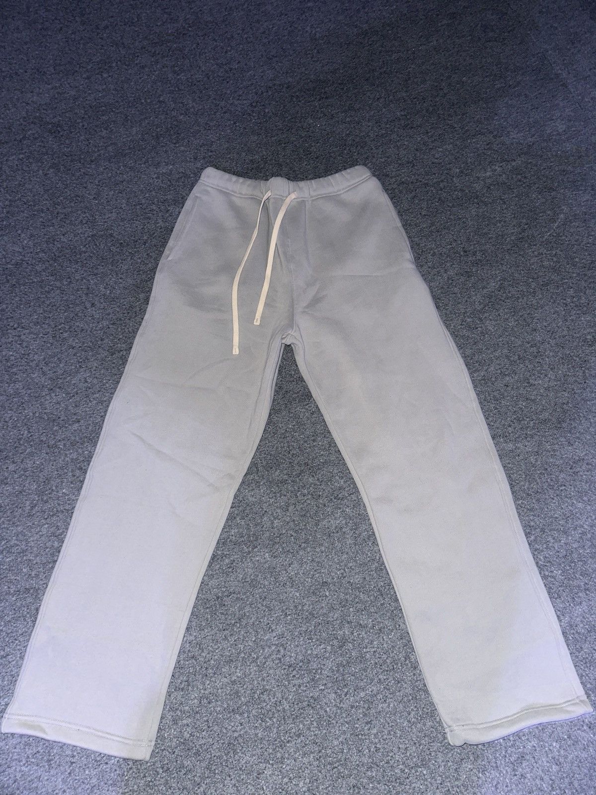 Other Cement Grey Blank Thick Cotton Sweats Large Size US 34 / EU 50 - 3 Thumbnail