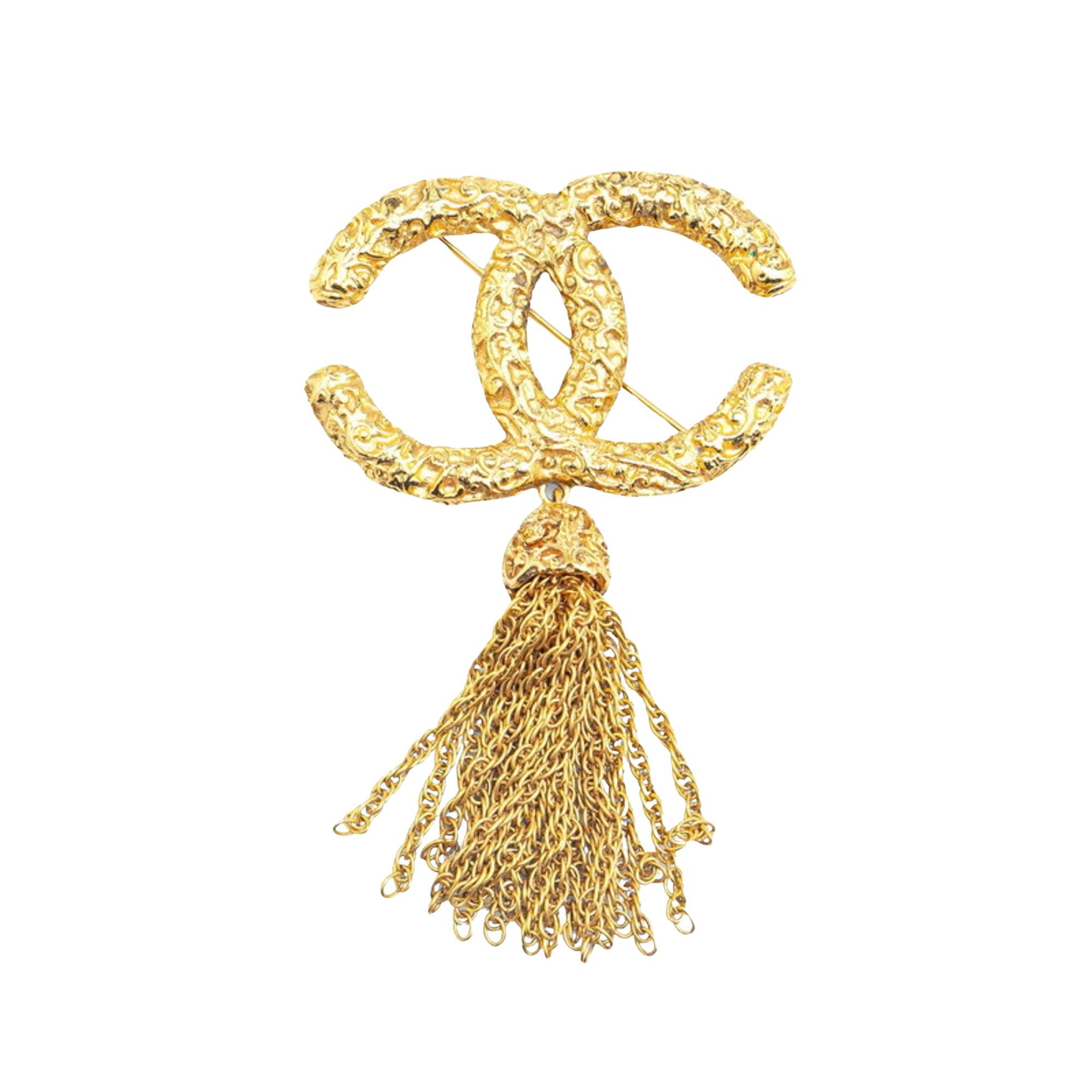 Chanel Chanel Logo CC brooch Size ONE SIZE - 1 Thumbnail
