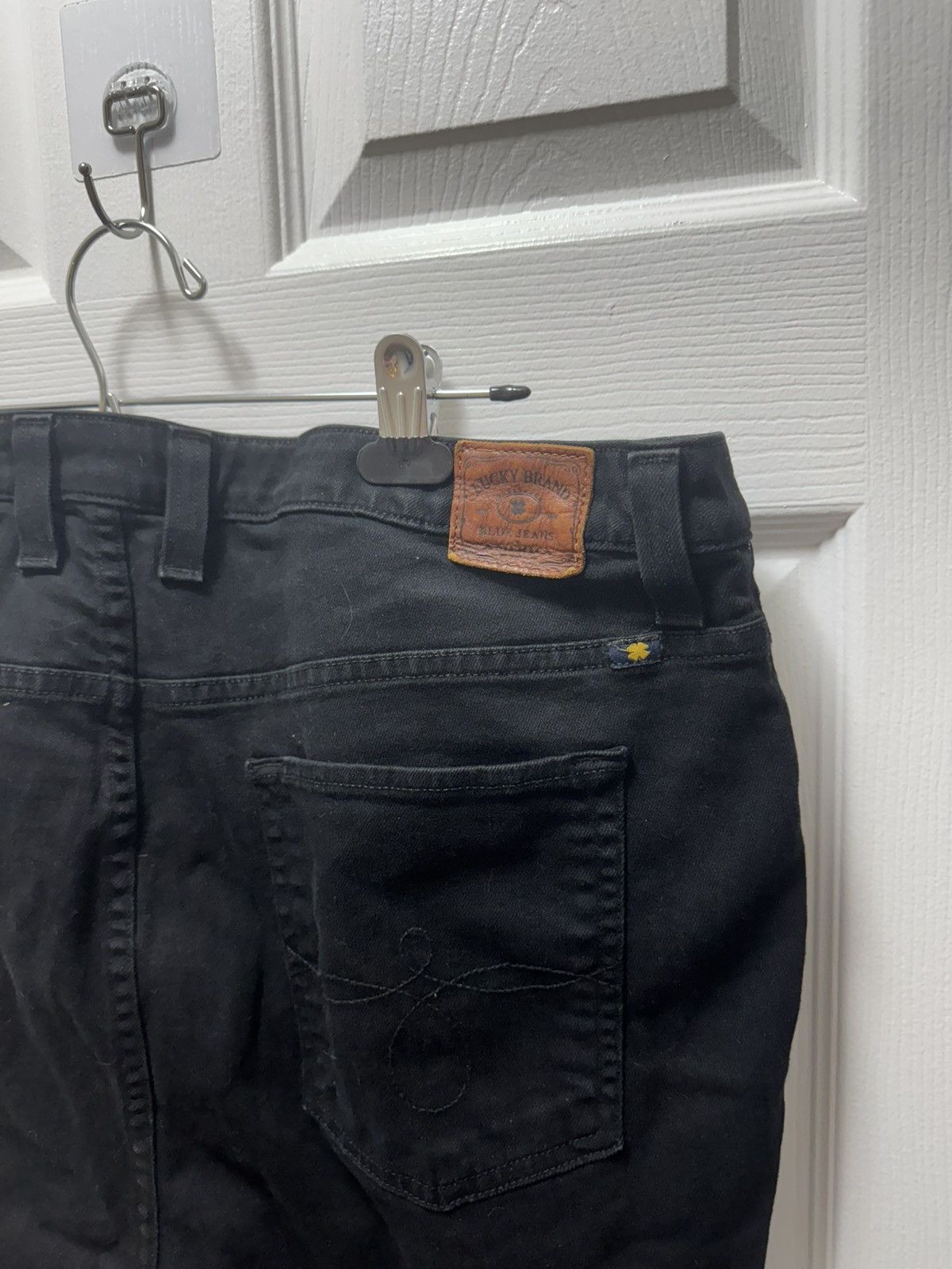 Lucky Brand × Vintage Lucky Brand Lucky You Zipper Black Cargo Ginger Skinny Women Size US 38 / EU 54 - 5 Thumbnail