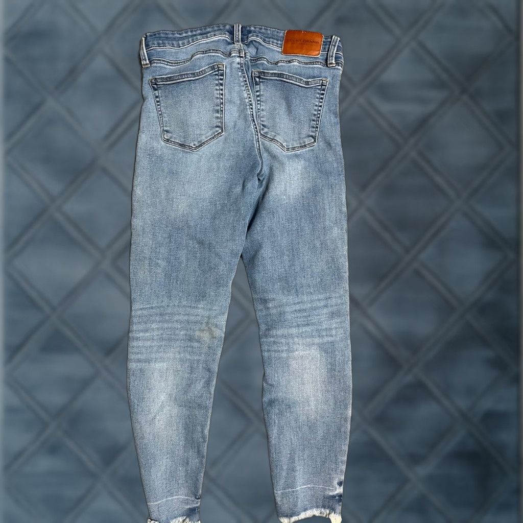 Lucky Brand VINTAGE Lucky Brand Jeans Blue Denim 5-Pocket Skinny Mid Rise Ava Ankle 29W 8/M Med Wash Womens Size 30" / US 8 / IT 44 - 1 Thumbnail